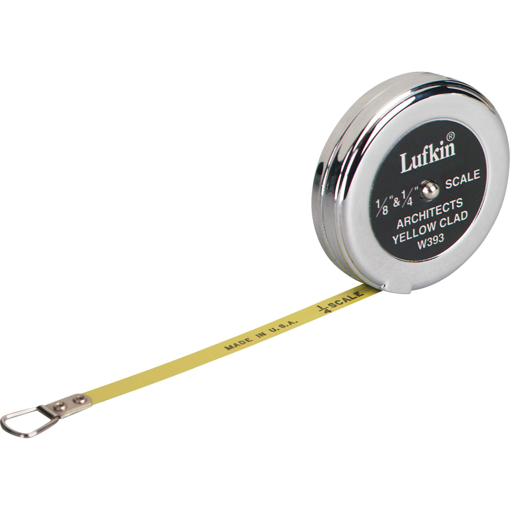 Balance de poche pour architecte, 1/4" x 5'