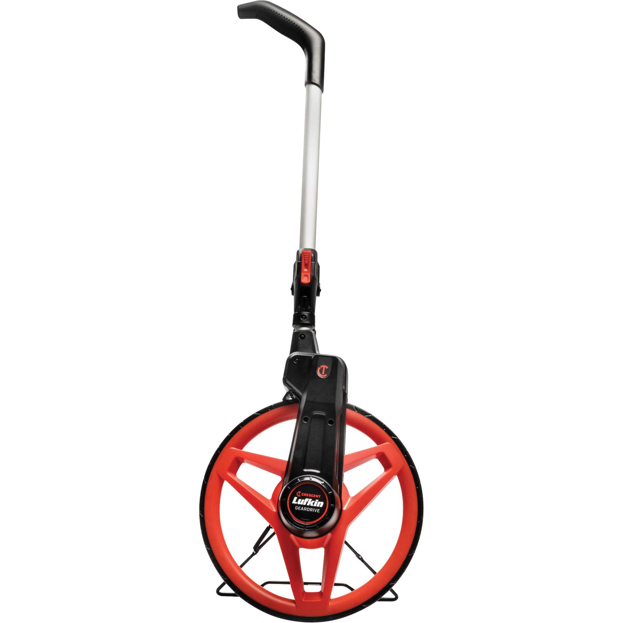 Roue d'arpentage SAE professionnelle Centerline, 12"/30.48 cm, Gamme de 10 000', Pieds