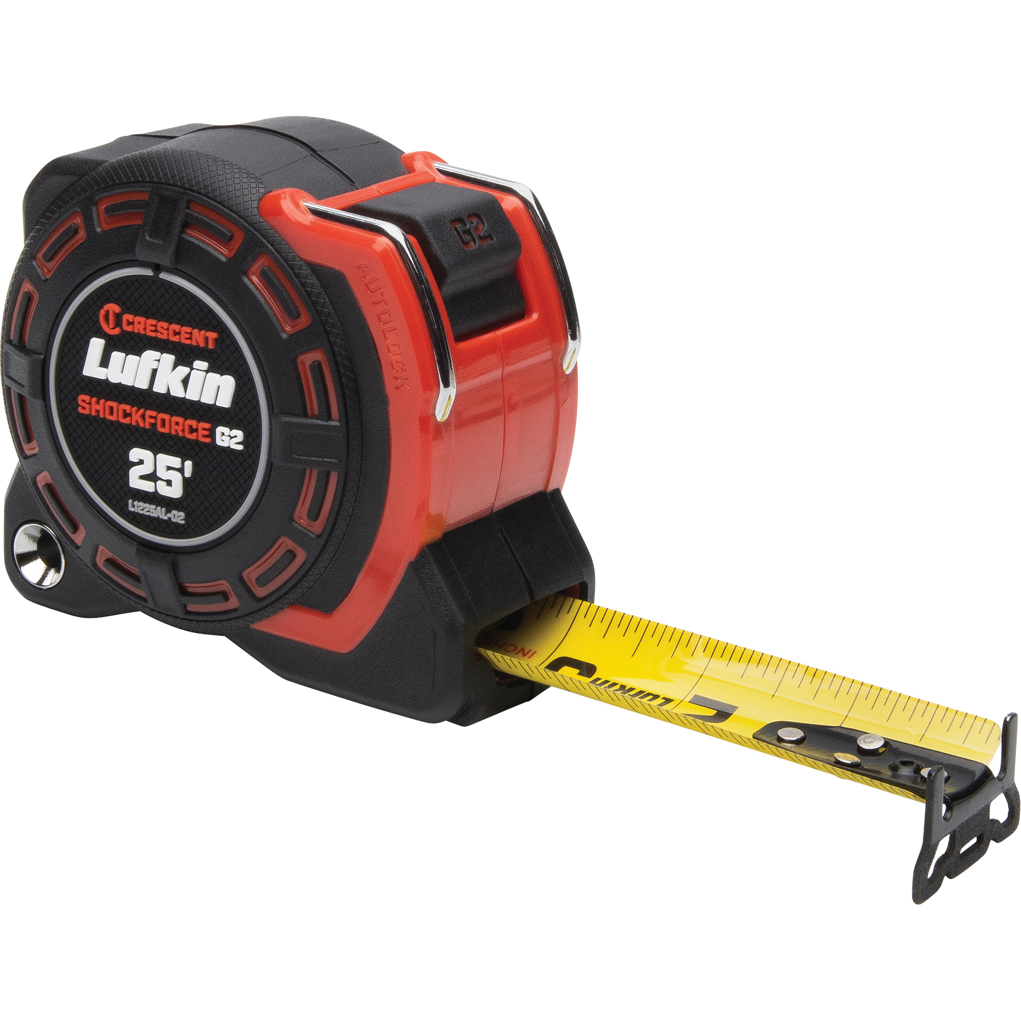 Ruban à mesurer Autolock ShockforceMC G2, 1-1/4" x 25'
