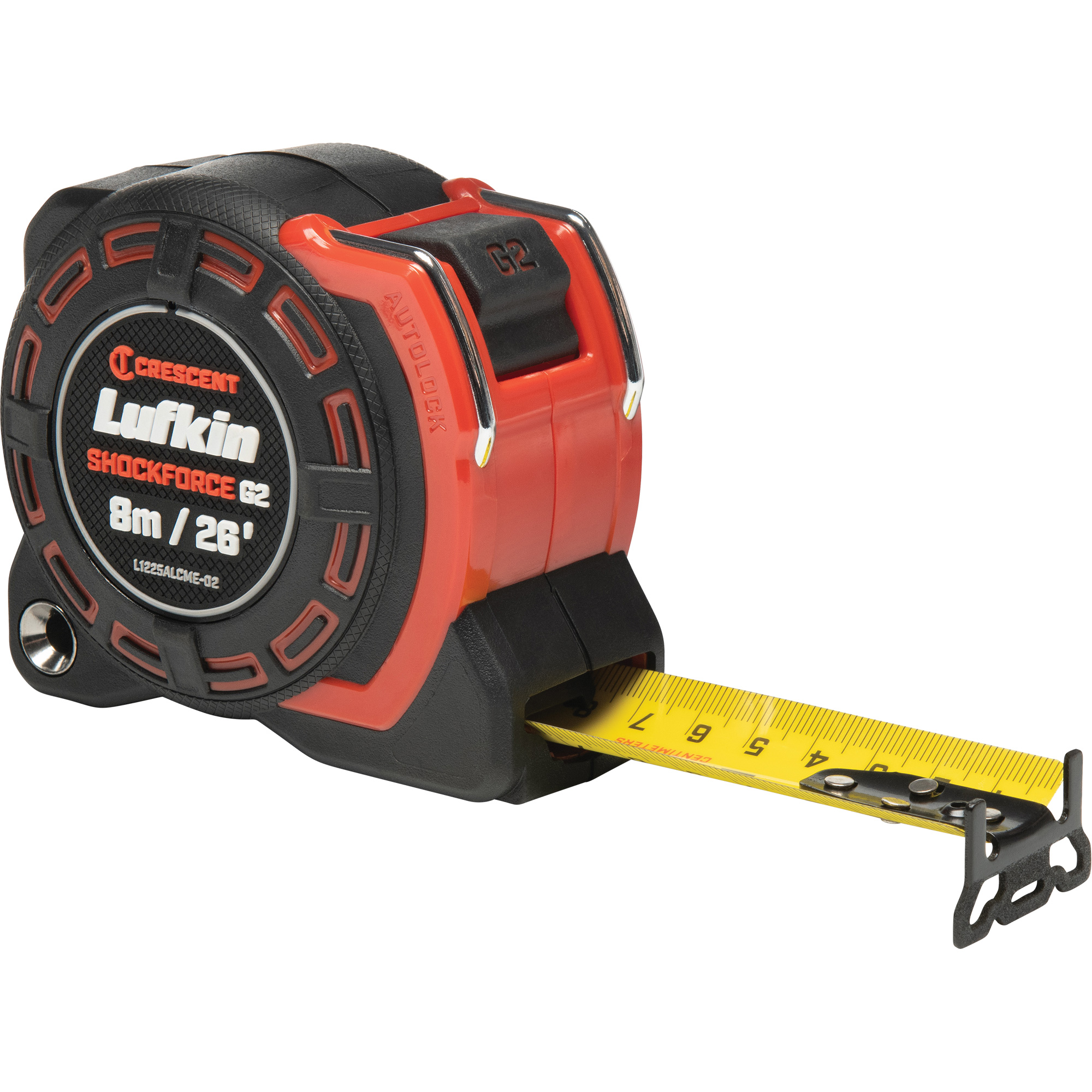 Ruban à mesurer Autolock ShockforceMC G2, 1-1/4" x 26'