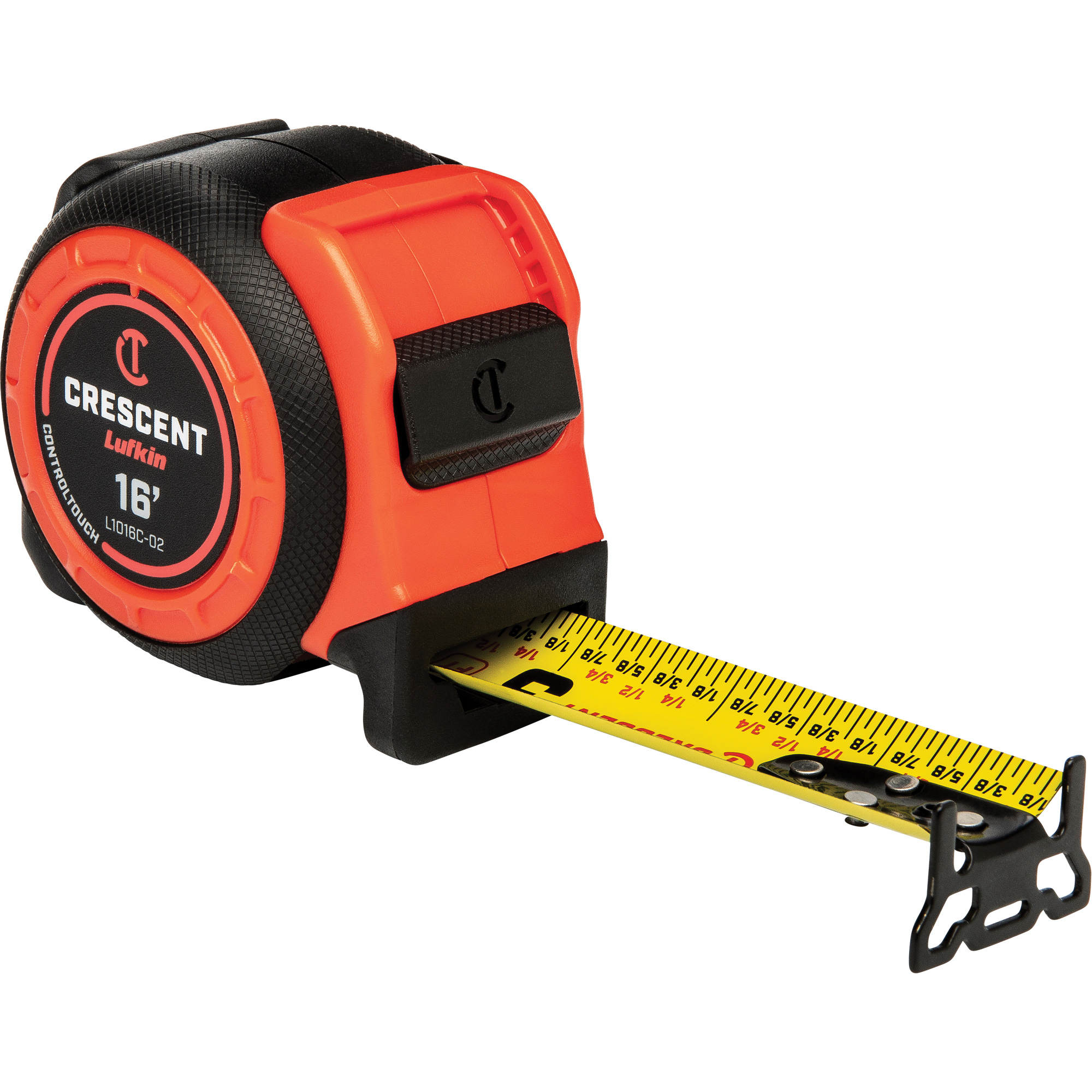 Ruban à mesurer CONTROLTOUCH, 1-3/16" x 16', Marques de goujon SAE