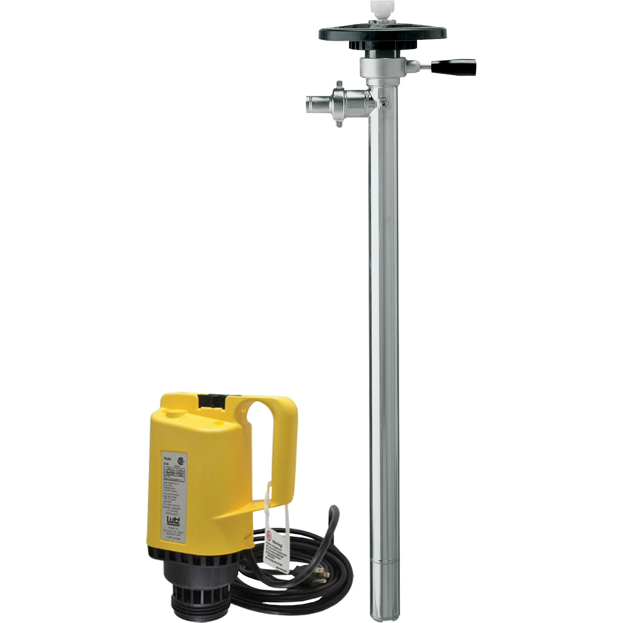 Pompes à tambour électriques, Acier inoxydable, 51 gal./min
