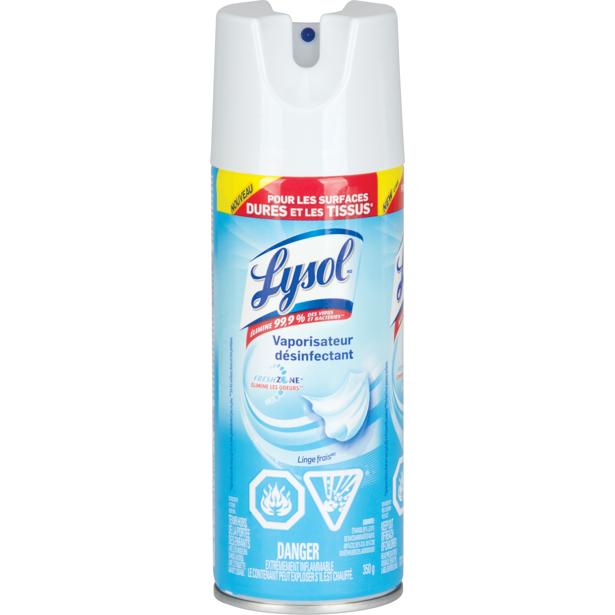 Vaporisateur désinfectant, 350 g, Canette aérosol