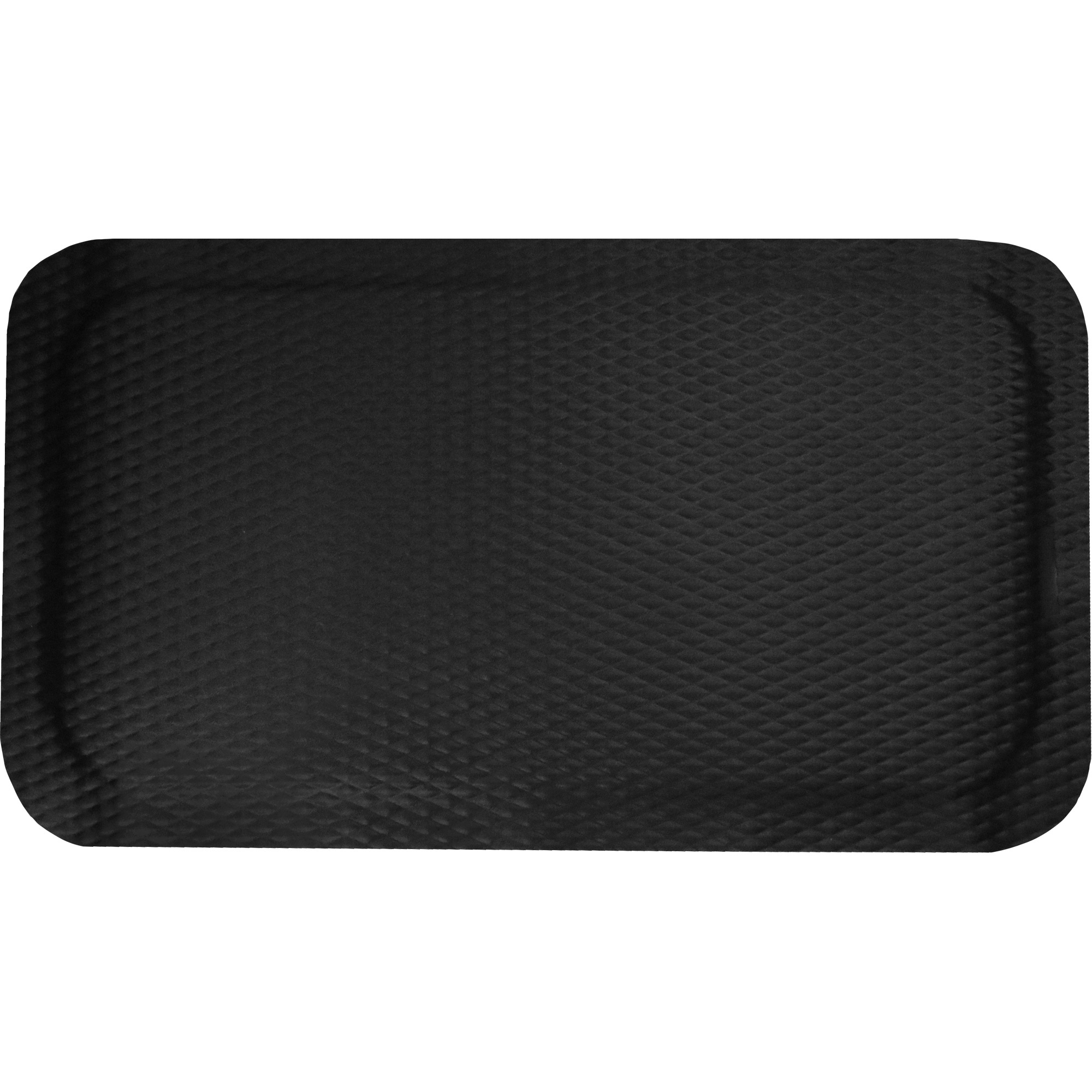 Tapis Hog Heaven, Losange, 3' x 5' x 5/8", Noir, Nitrile