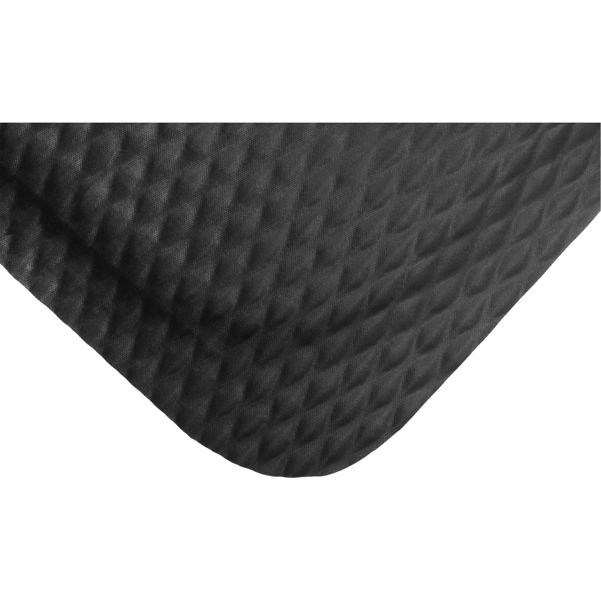 Tapis Hog Heaven, Losange, 4-4/5' x 8' x 5/8", Noir, Nitrile
