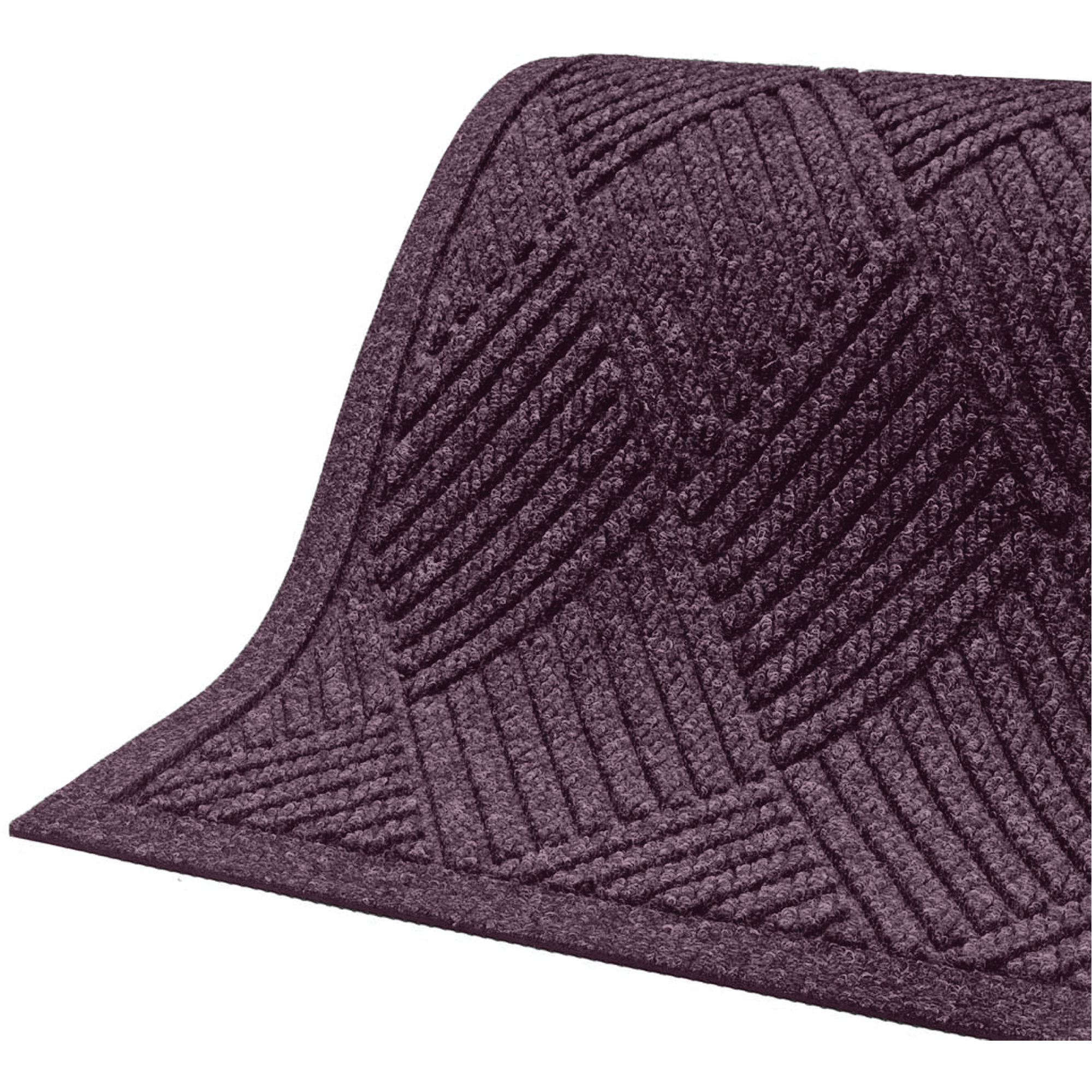 Tapis WaterhogMD Eco Premier Fashion, Essuie-pieds/grattoir, 6' x 16' x 3/8", Marron