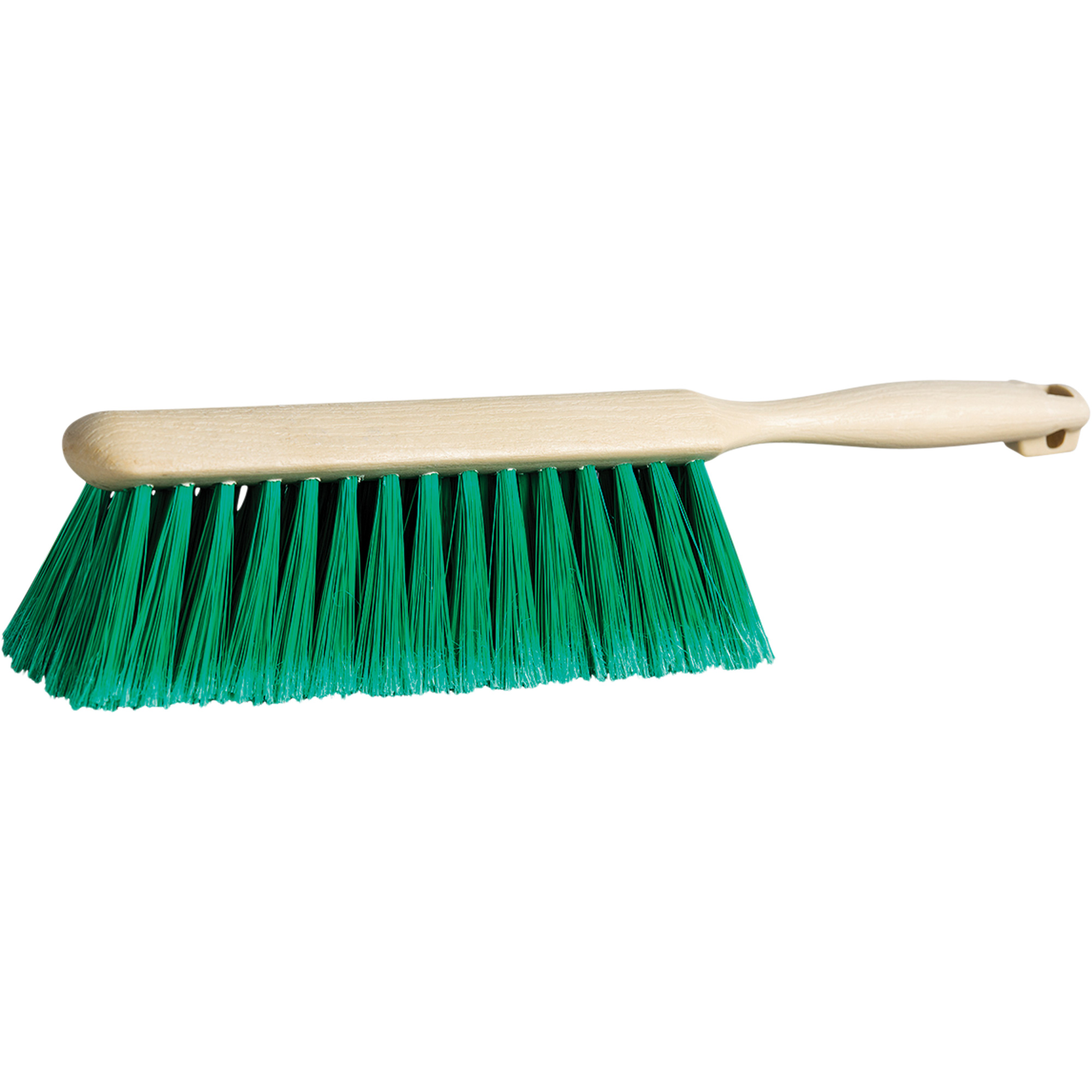 Brosse de comptoir, 12-3/4" l, Soies Polypropylène, Vert