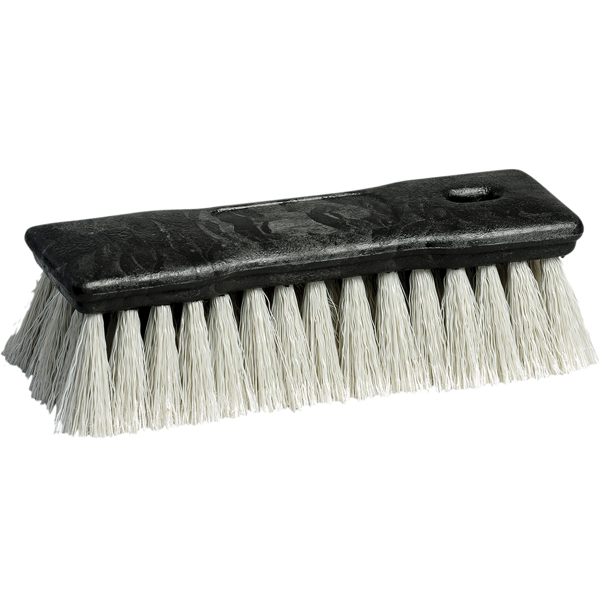 Brosse pointue à prise ergonomique, 8" l, Soies Polyester, Beige
