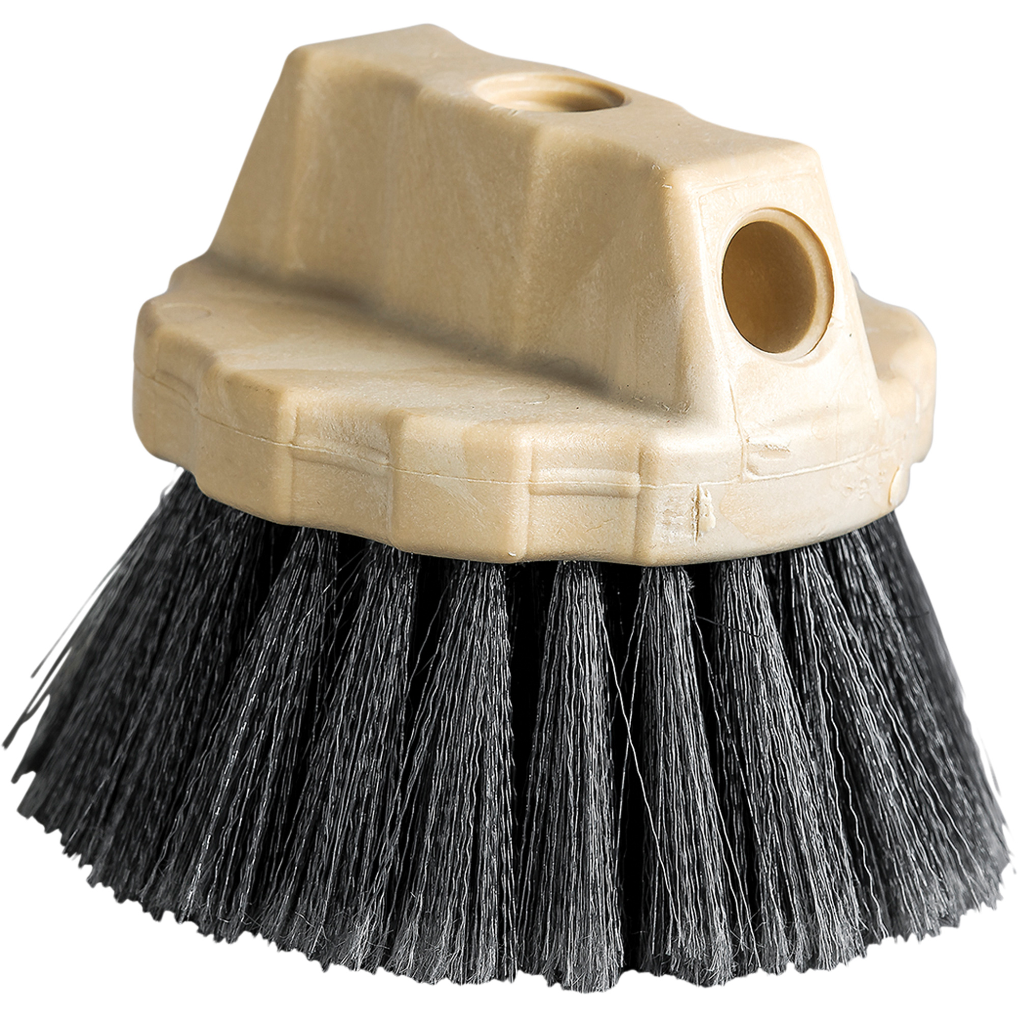 Brosse pour fenêtres à soies fleurées, 5" l, Soies Polypropylène, Gris