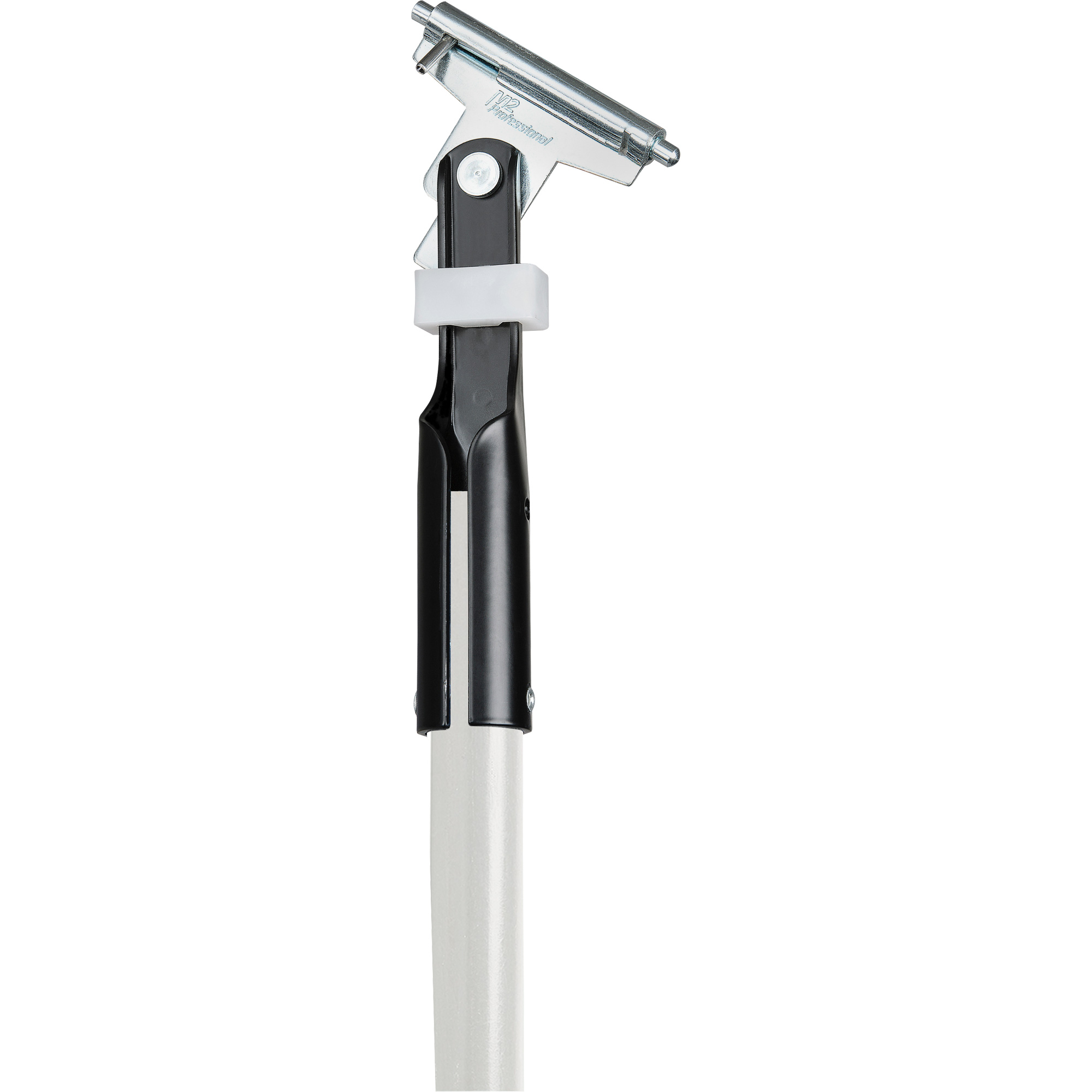 Manche blanche pour vadrouille à épousseter Clipper, Fibre de verre, 1" dia, 60" lo