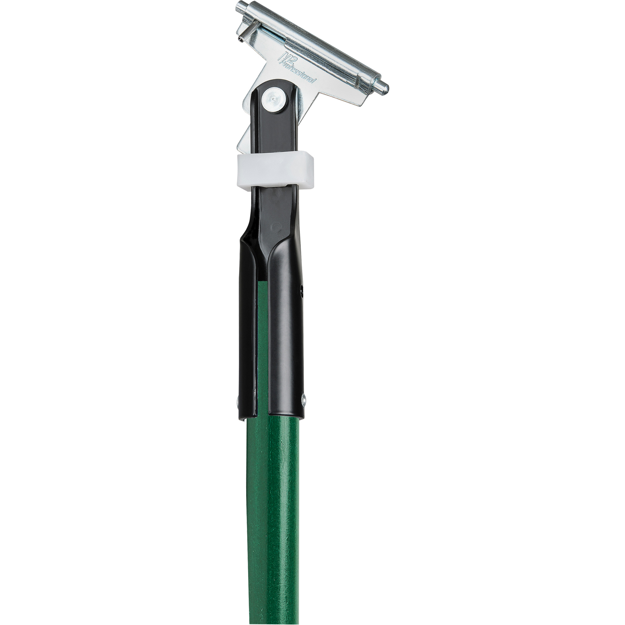Manche verte pour vadrouille à épousseter Clipper, Fibre de verre, 1" dia, 60" lo