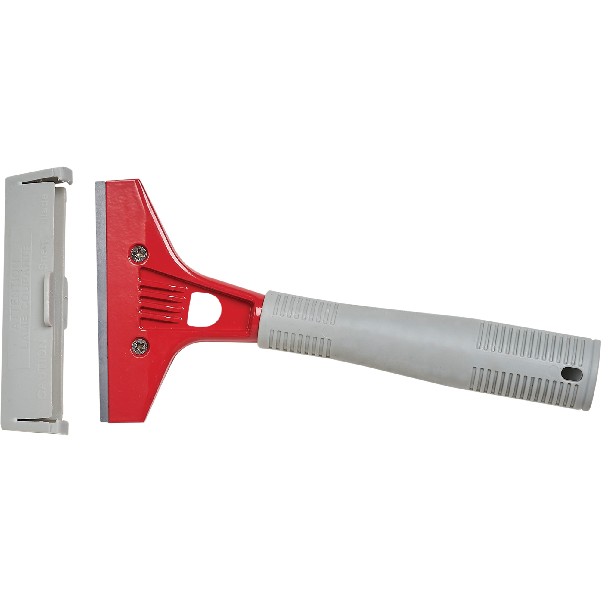 Petit grattoir, Lame Acier, Largeur 4", Manche Plastique