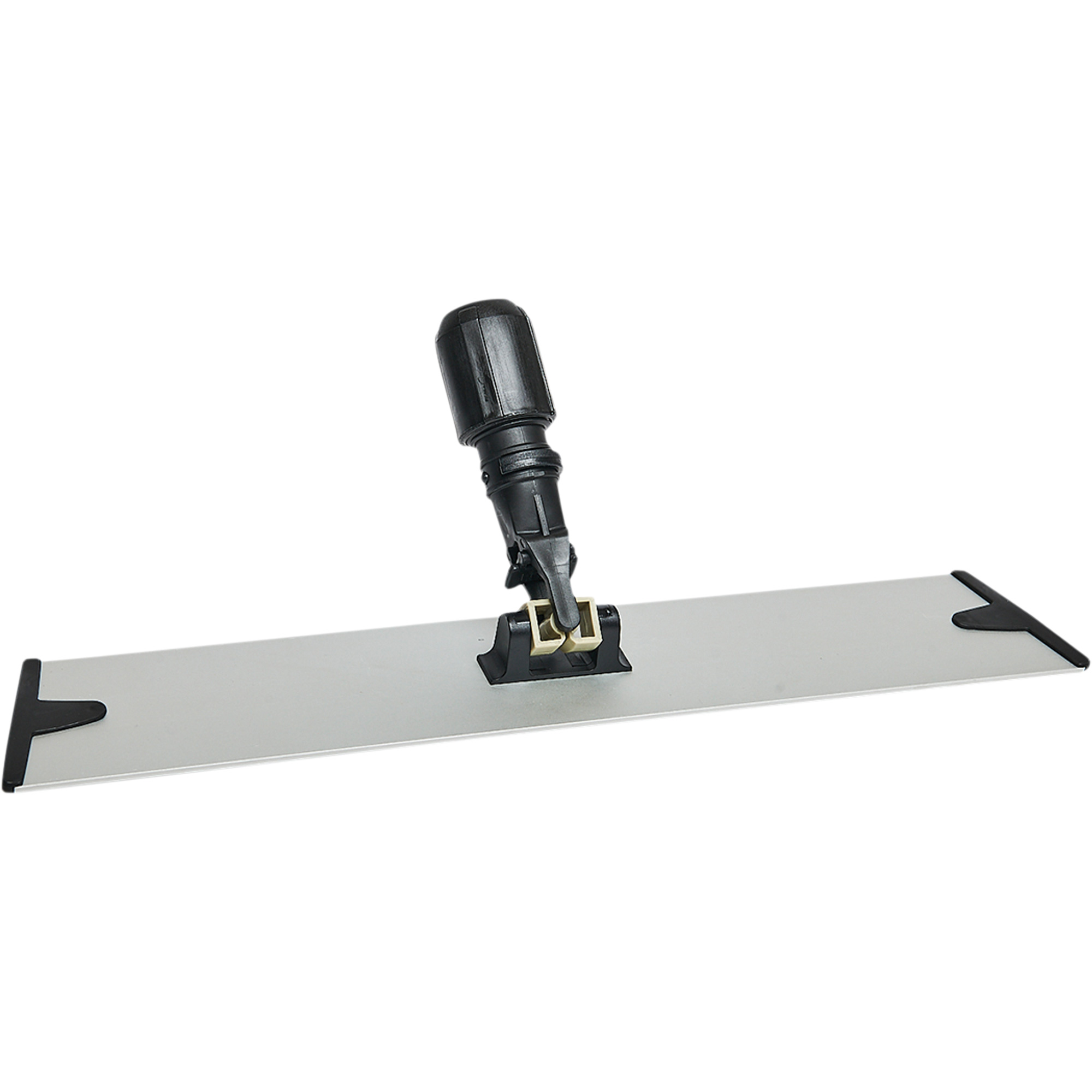Support de vadrouille à épousseter en microfibres à boucles et crochets, 18", Aluminium