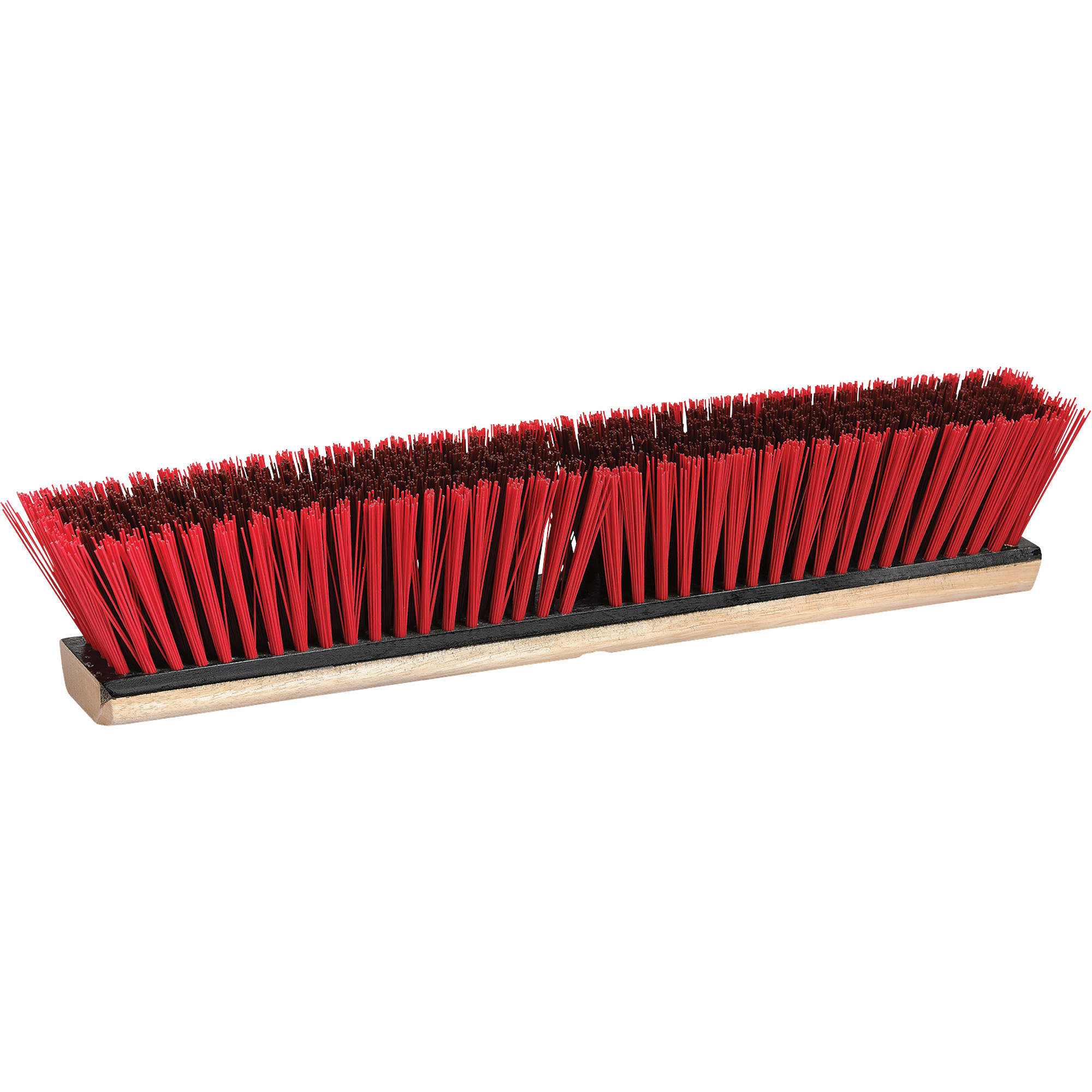 Tête de balai-brosse pour garage, 14", Corsé, Soies PVC