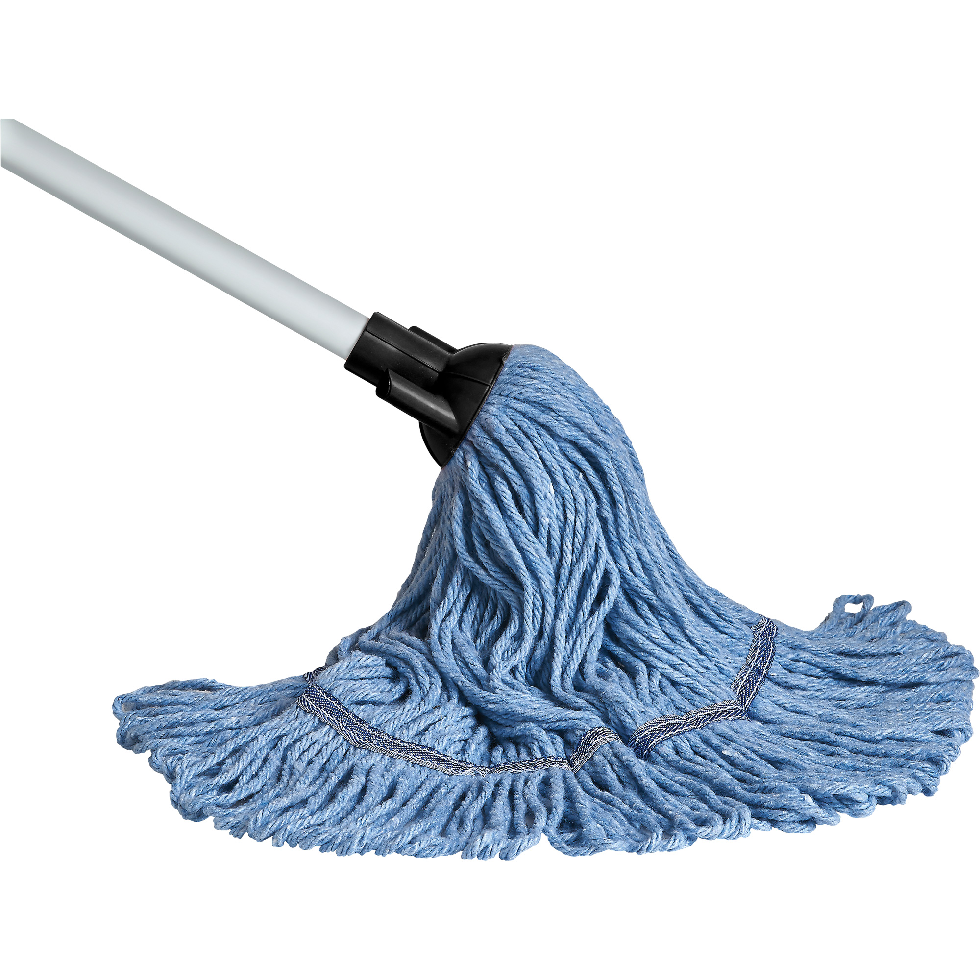 Vadrouille à laver amovible à franges bouclées, Polyester/Rayonne, 10 oz, Style Boucle