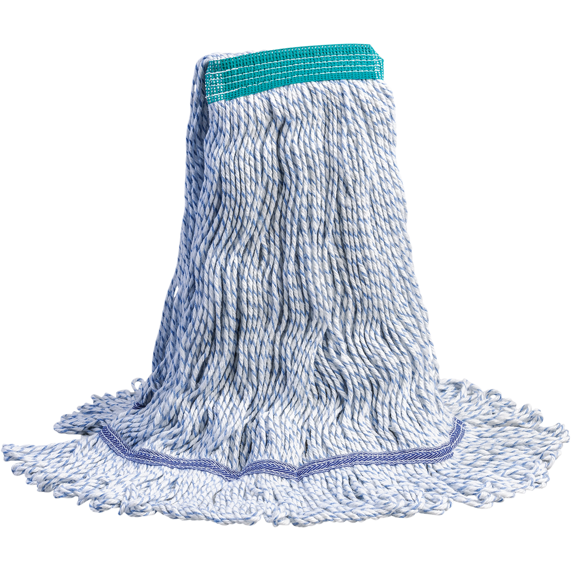 Vadrouilles CandyStripe WaxerMC, Finition de plancher, Polyester/Rayonne, 20 oz, Style Boucle