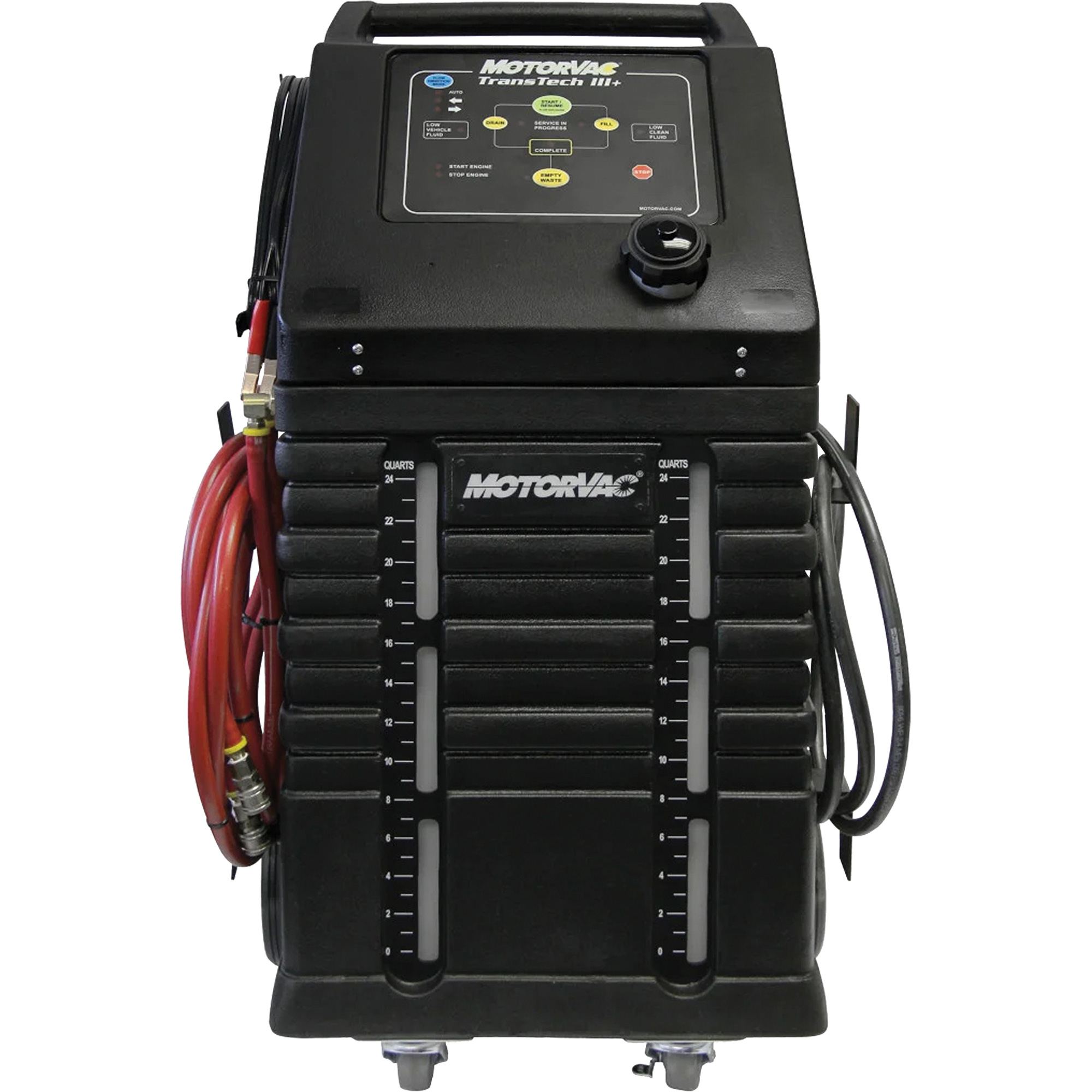 Machine d’échange de liquide de transmission TransTech III+ avec adaptateur