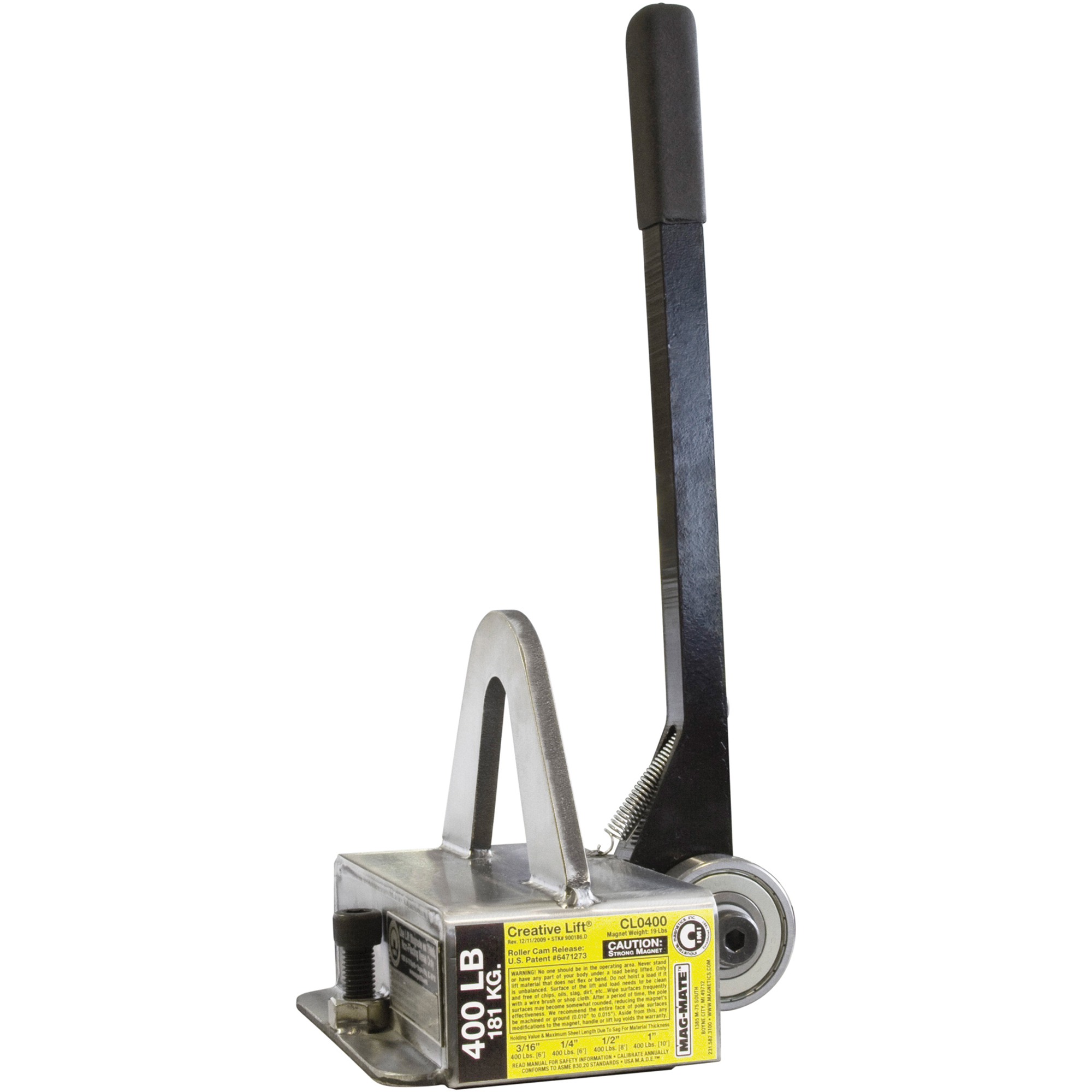 Aimants Creative LiftMD, Capacité de retenue 2200 lb (1,1 tonne), 15" lo x 10-1/2" la x 7" h