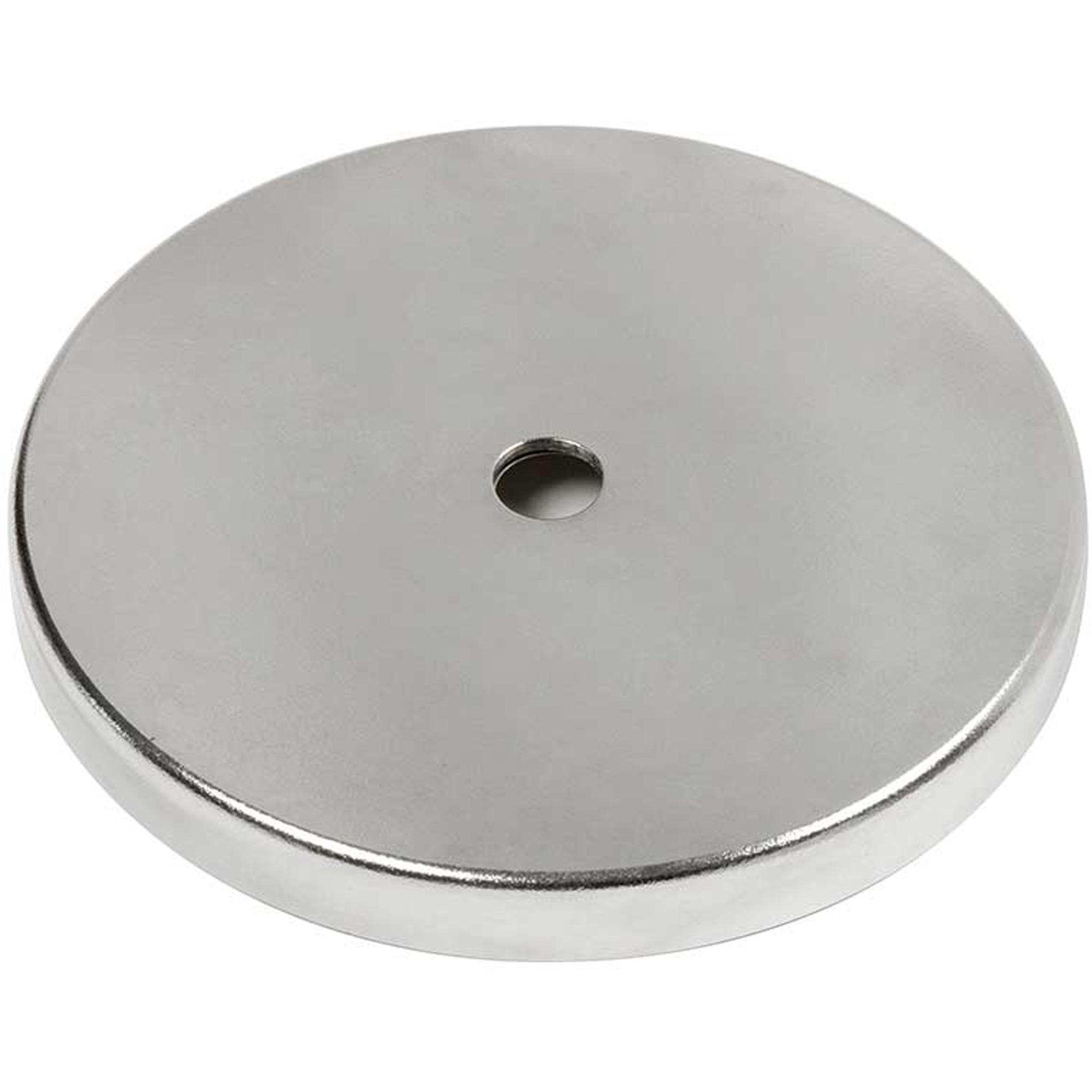 Aimants ronds à profil bas, dia. 1-1/4", Force de 35 lb