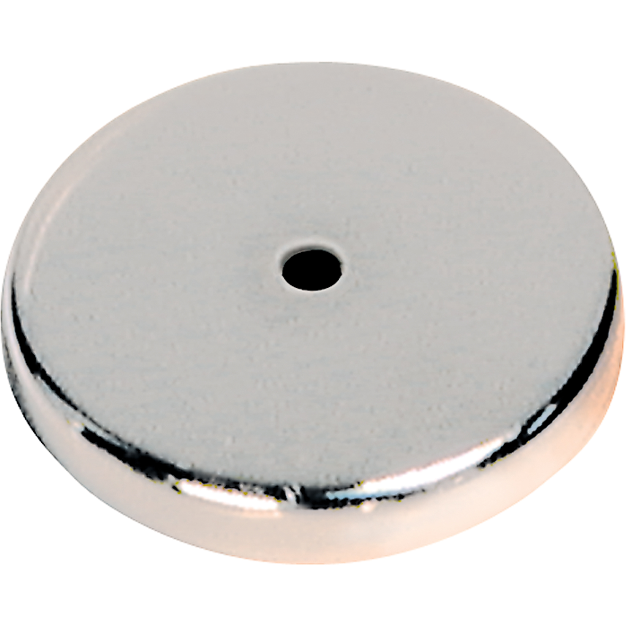 Aimants ronds à profil bas, dia. 1-1/4", Force de 7 lb