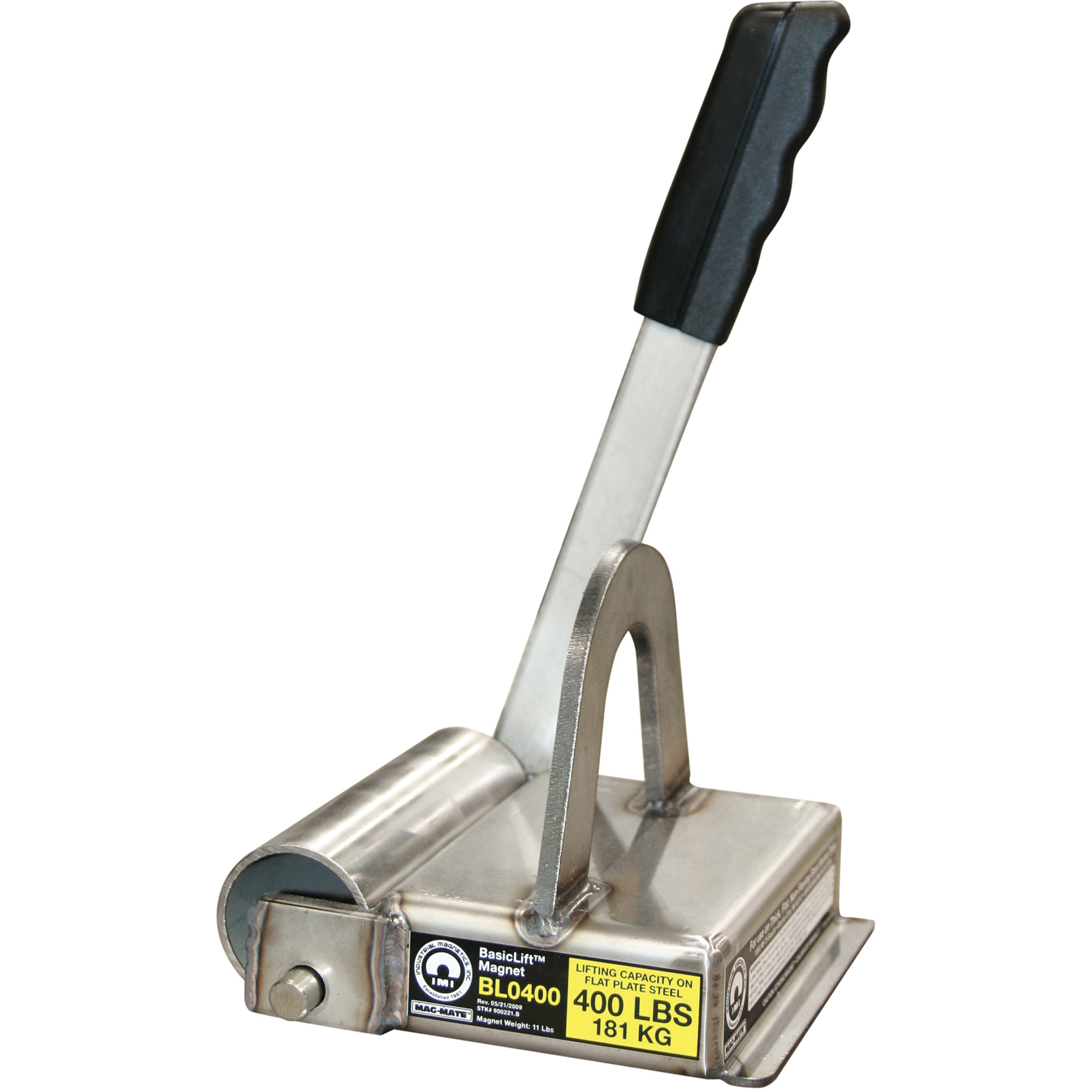 Électro-aimants de levage de base, Capacité de retenue 400 lb (0,2 tonne), 7-1/2" lo x 5-5/8" la x 5-1/2" h