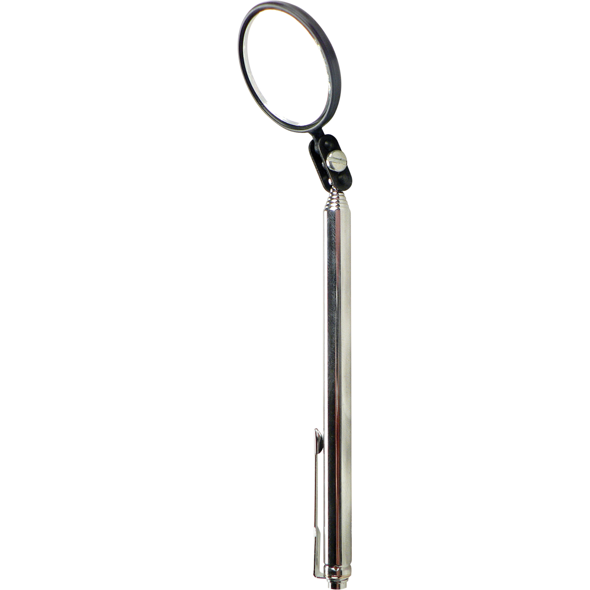 Miroir d'inspection, Circulaire, 1-1/2" lo x 1-1/2" la, Télescopique