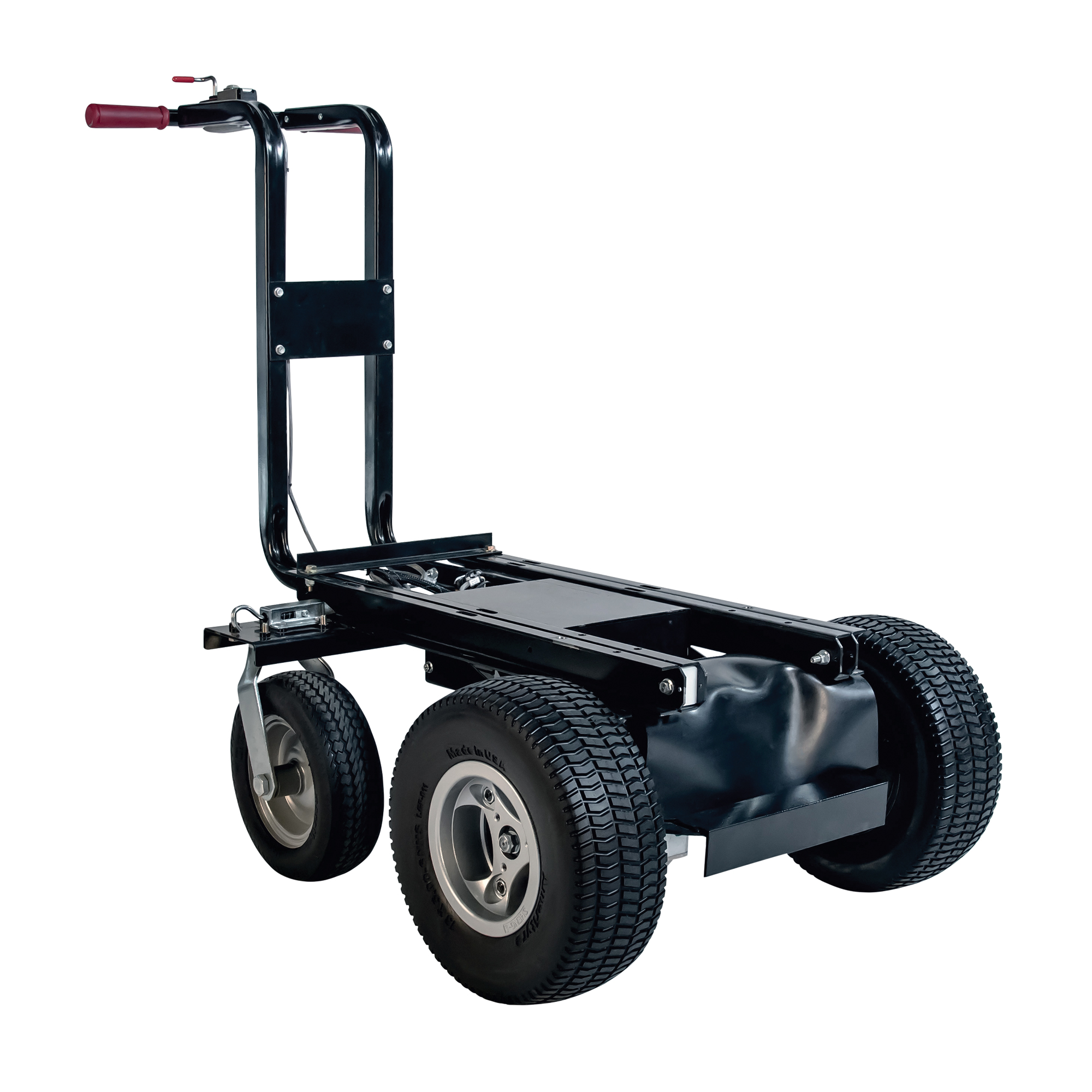 Chariot à bascule motorisé, Capacité 27 cu. ft., 51" h x 81" la x 33" p – Image 2
