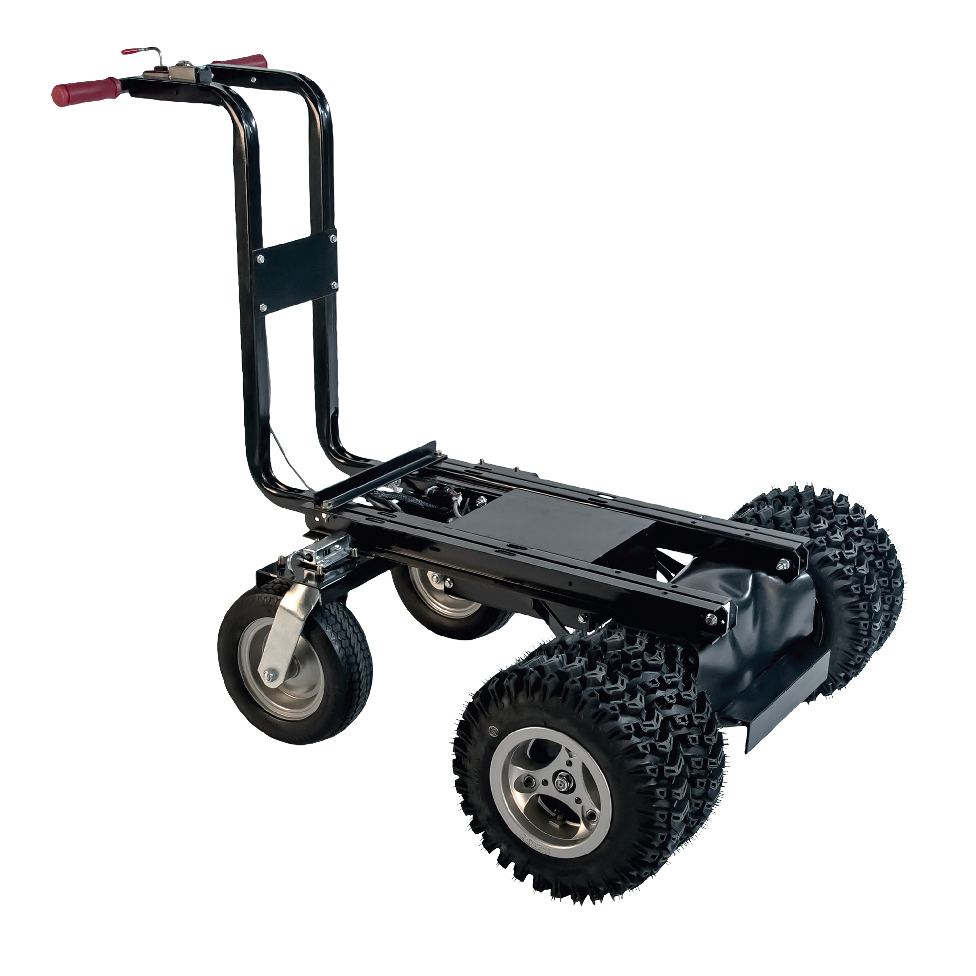 Chariot à bascule motorisé, Capacité 13.5 cu.ft., 45" h x 33-1/2" la x 68" p – Image 2