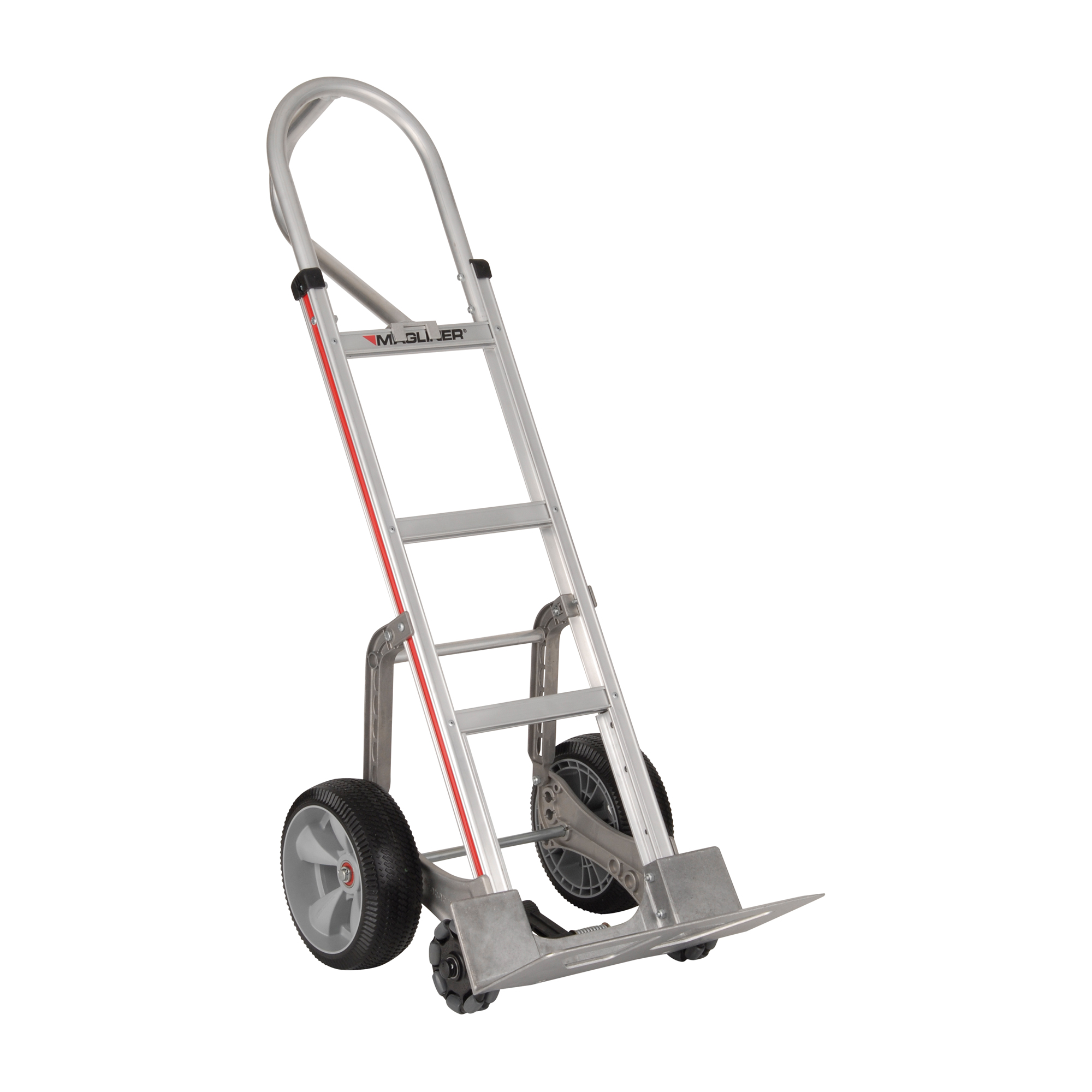 Diable autostabilisant, Prise En P, Aluminium, Hauteur de 55'', Capacité 500 lb