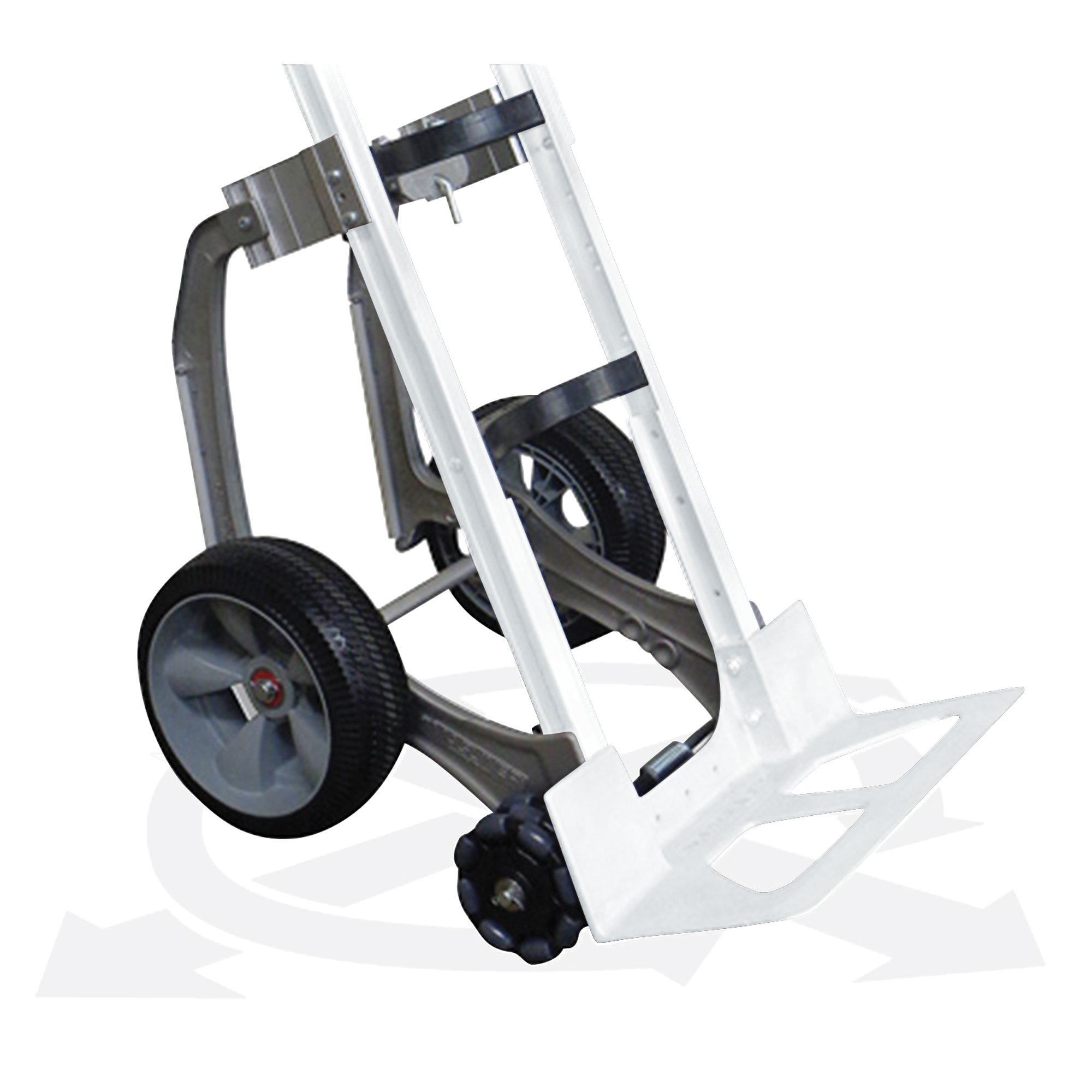 Trousse de conversion pour diable en aluminium autostabilisant