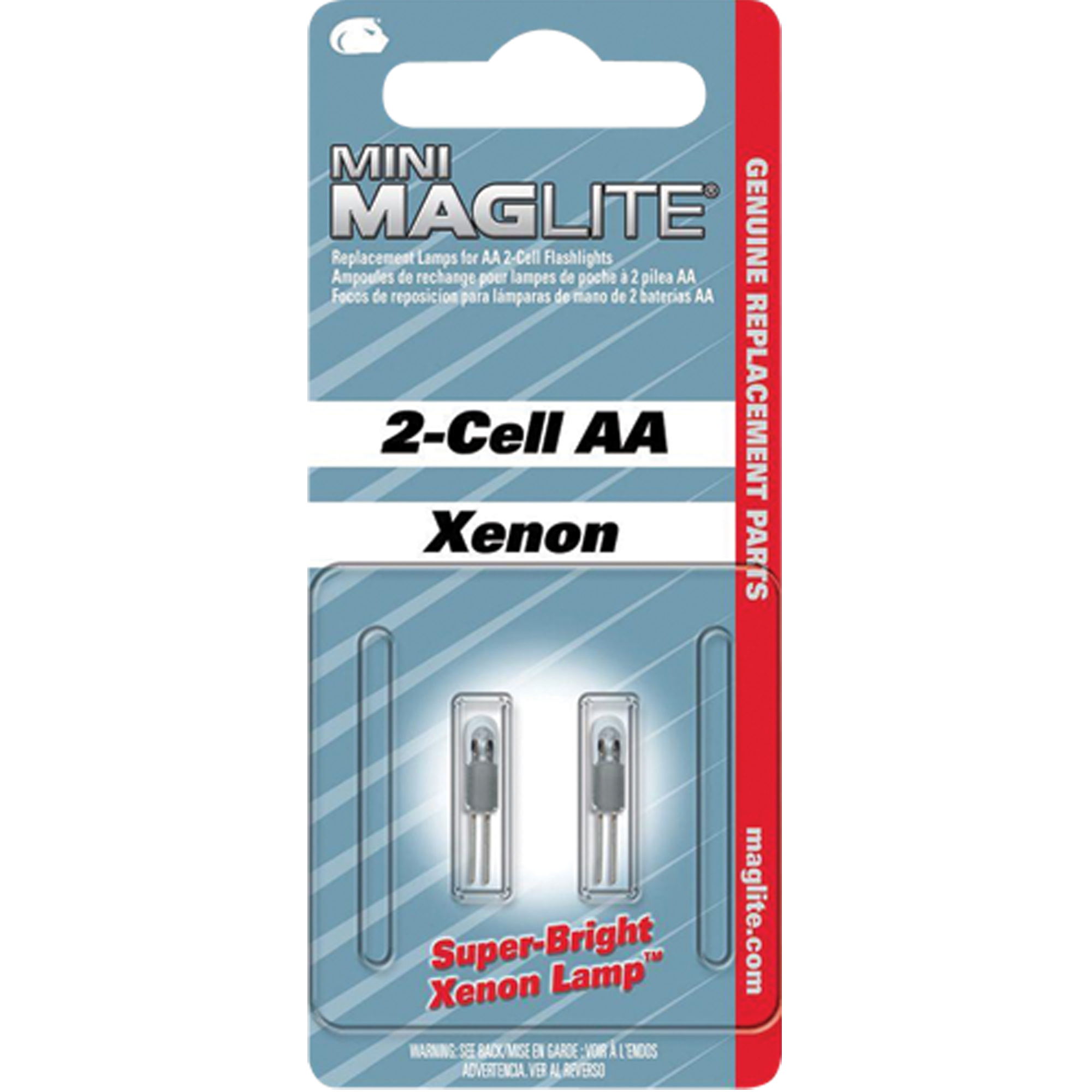 Ampoule de rechange pour lampe de poche Mini MagliteMDAAA à 2 piles