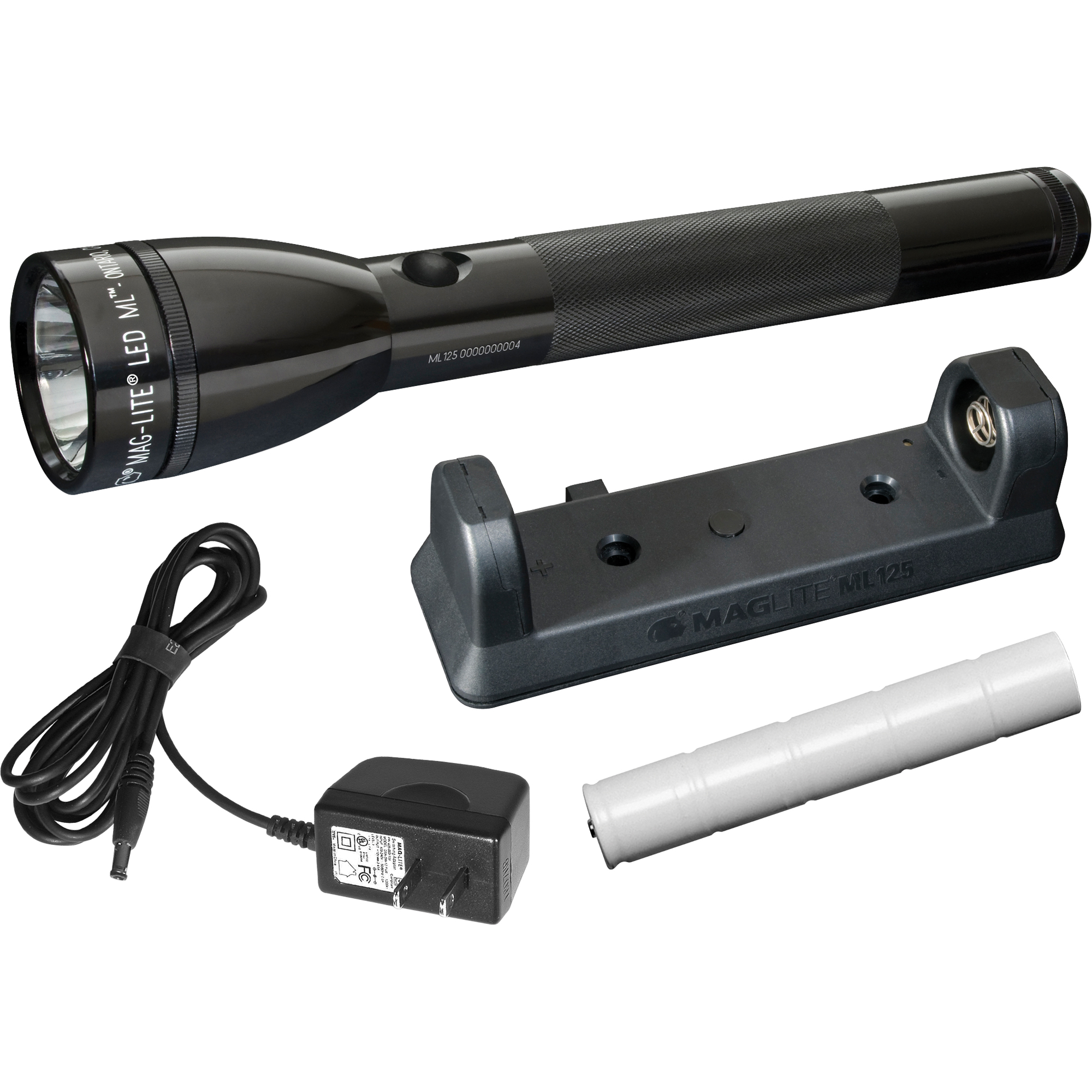 Lampes de poche ML125MC, DEL, lumens, Piles Rechargeable