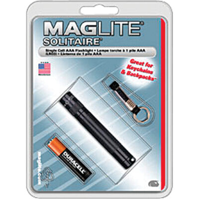 Lampes de poche SolitaireMD, Incandescente, 2 lumens, Piles AAA