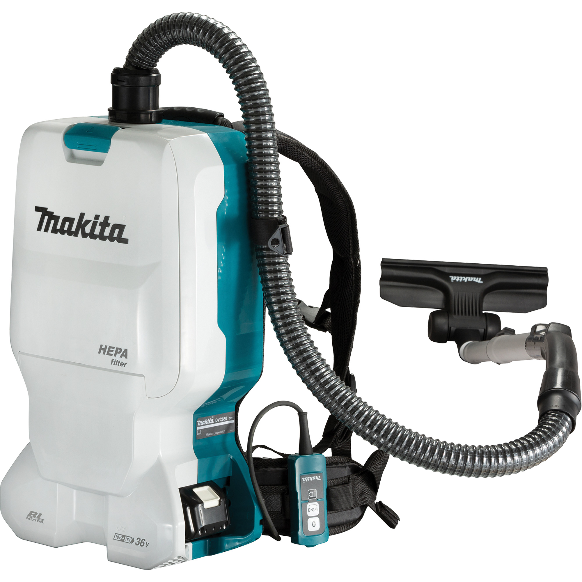Aspirateur dorsal LXT sans fil