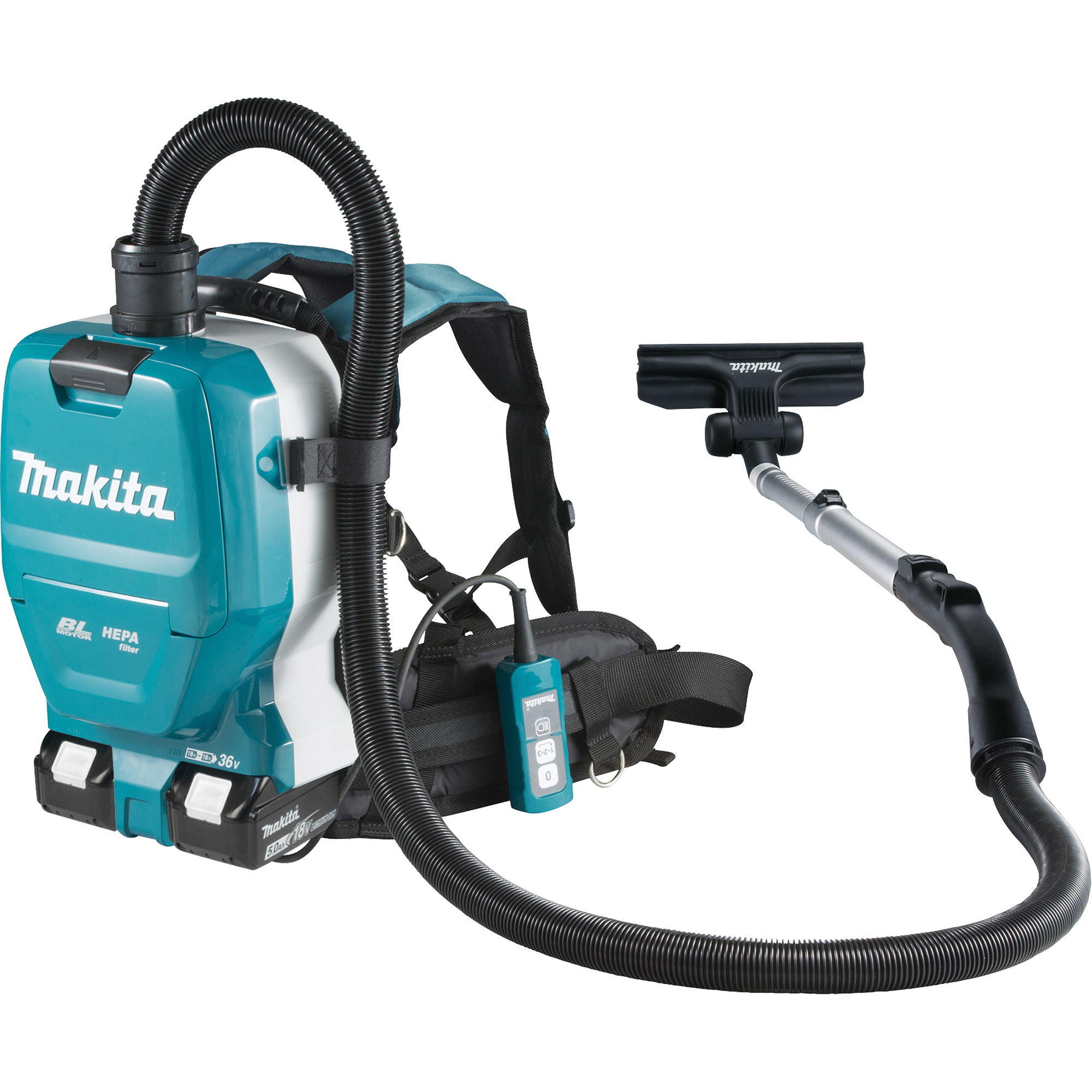 Aspirateur dorsal sans balai