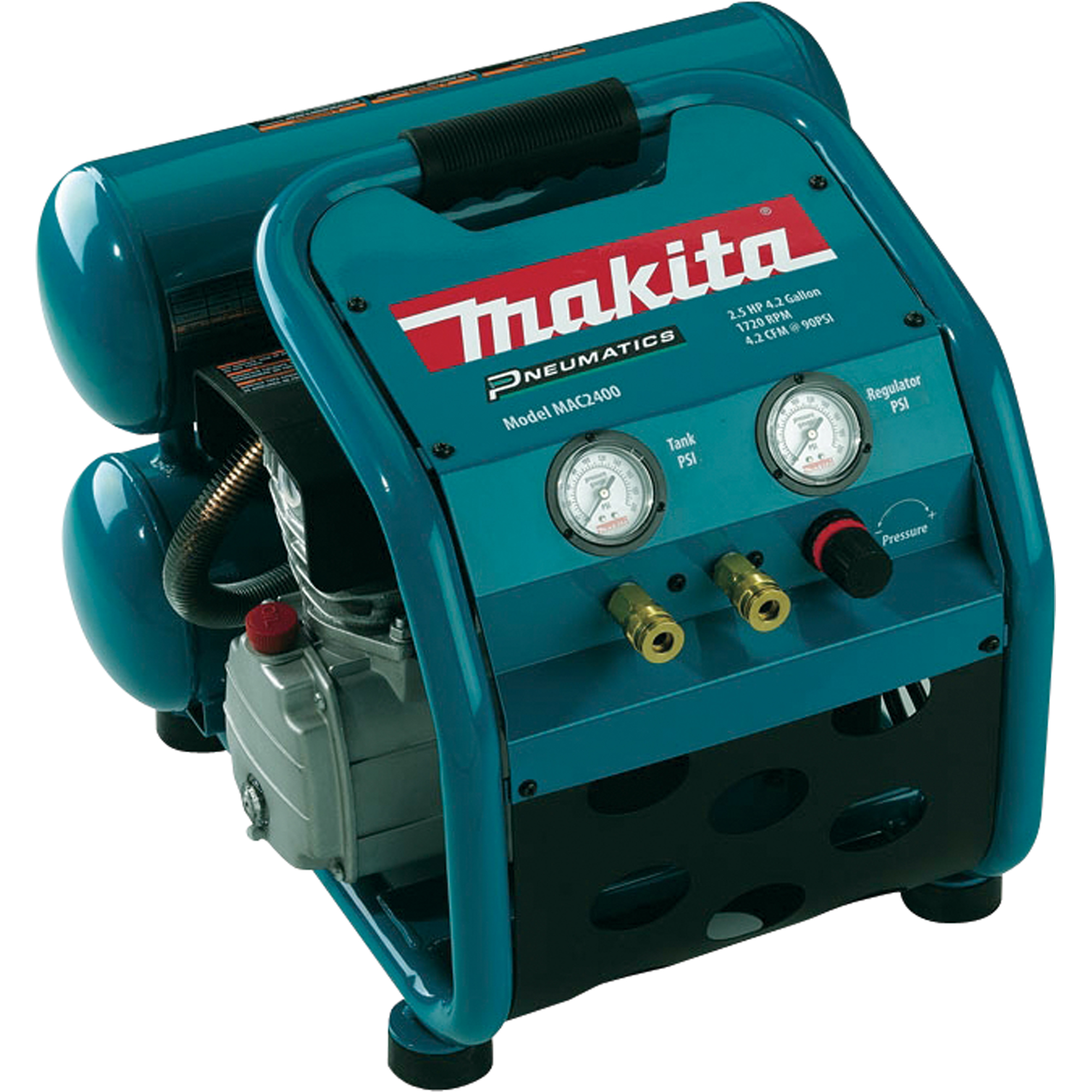 Compresseurs d'air, Électrique, 3,3 gal. (4 gal. US.), 130 PSI, 120/1 V