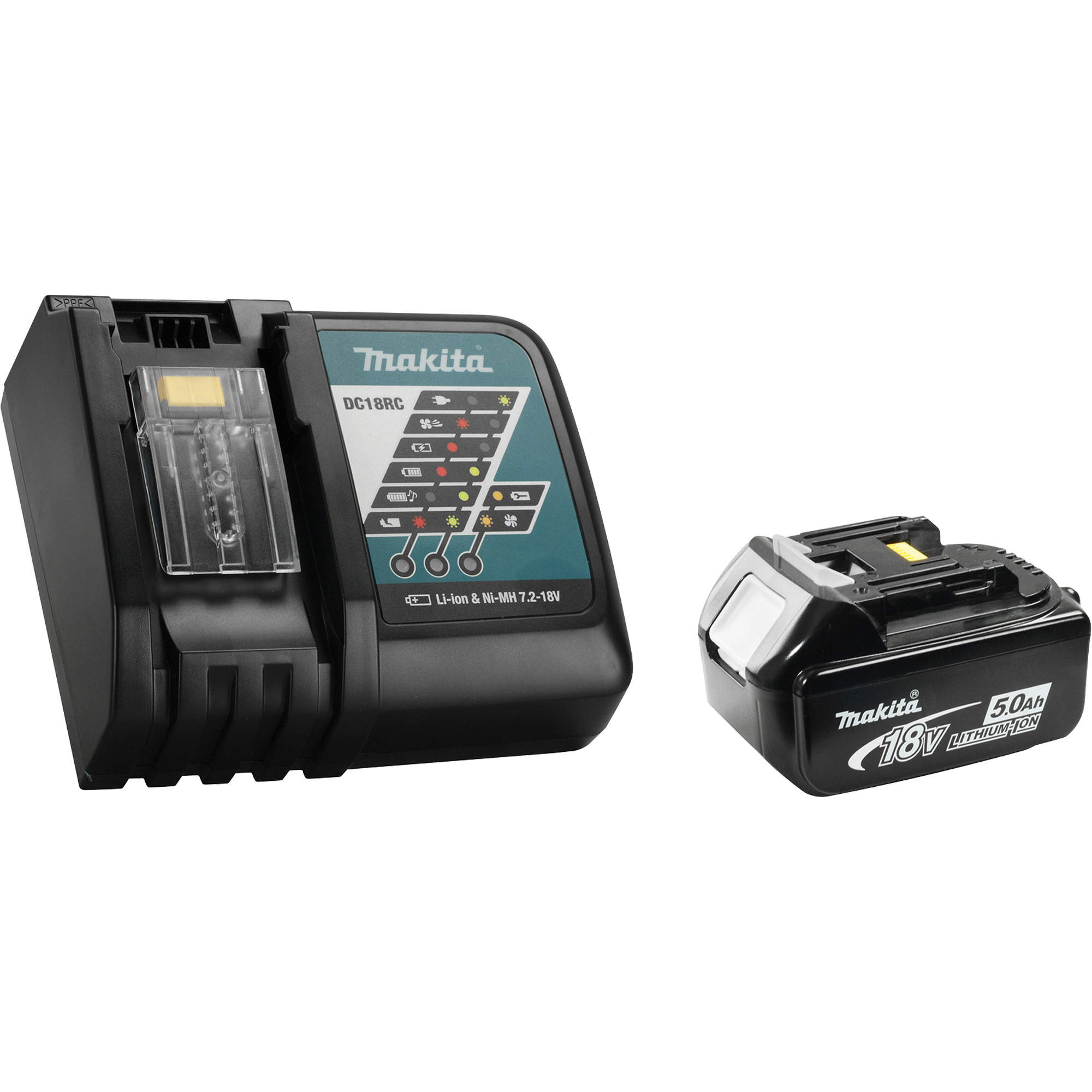 Ensemble batterie et chargeur rapide, 18 V, Lithium-ion