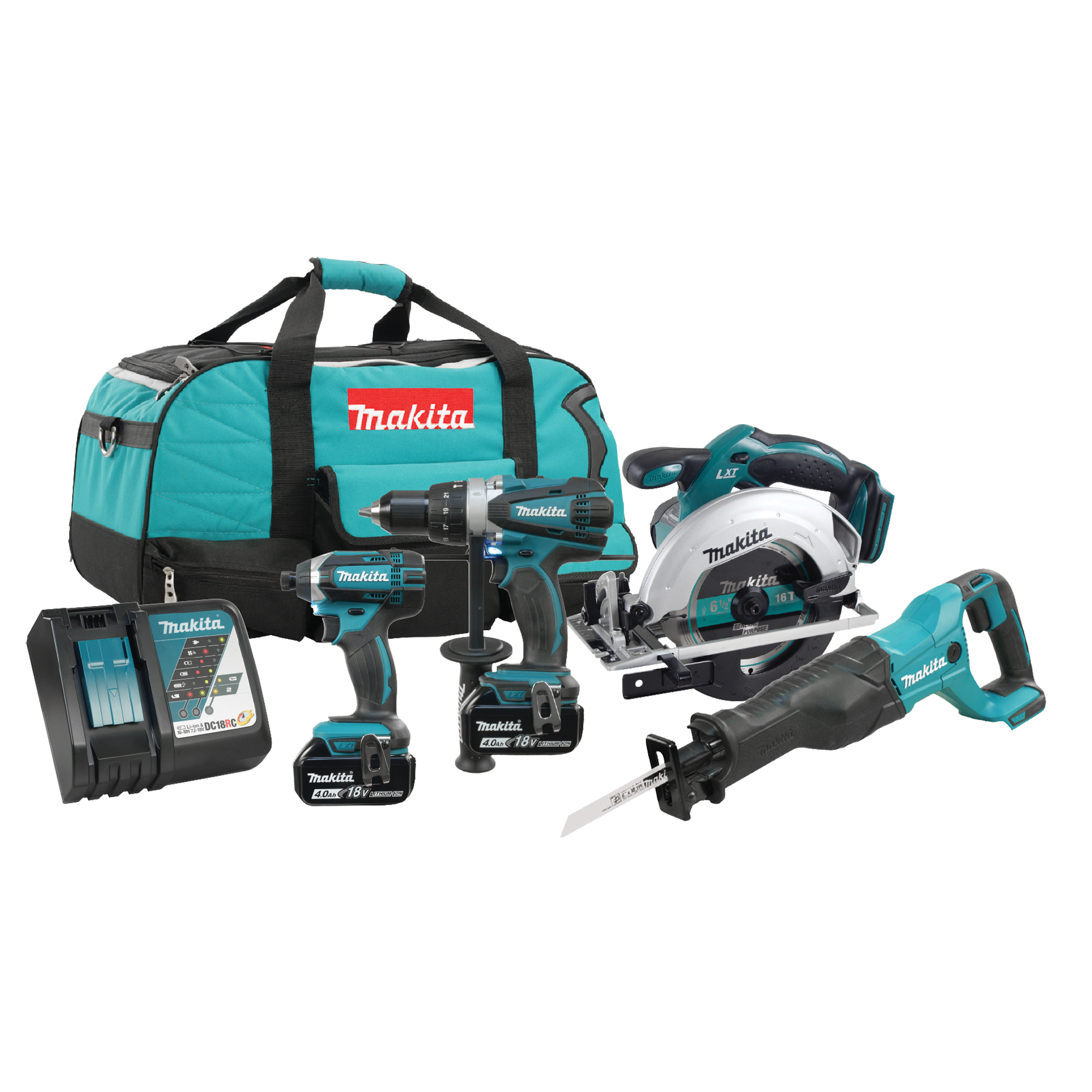 Ensemble combiné de 4 outils LXTMD, Lithium-ion, 18 V