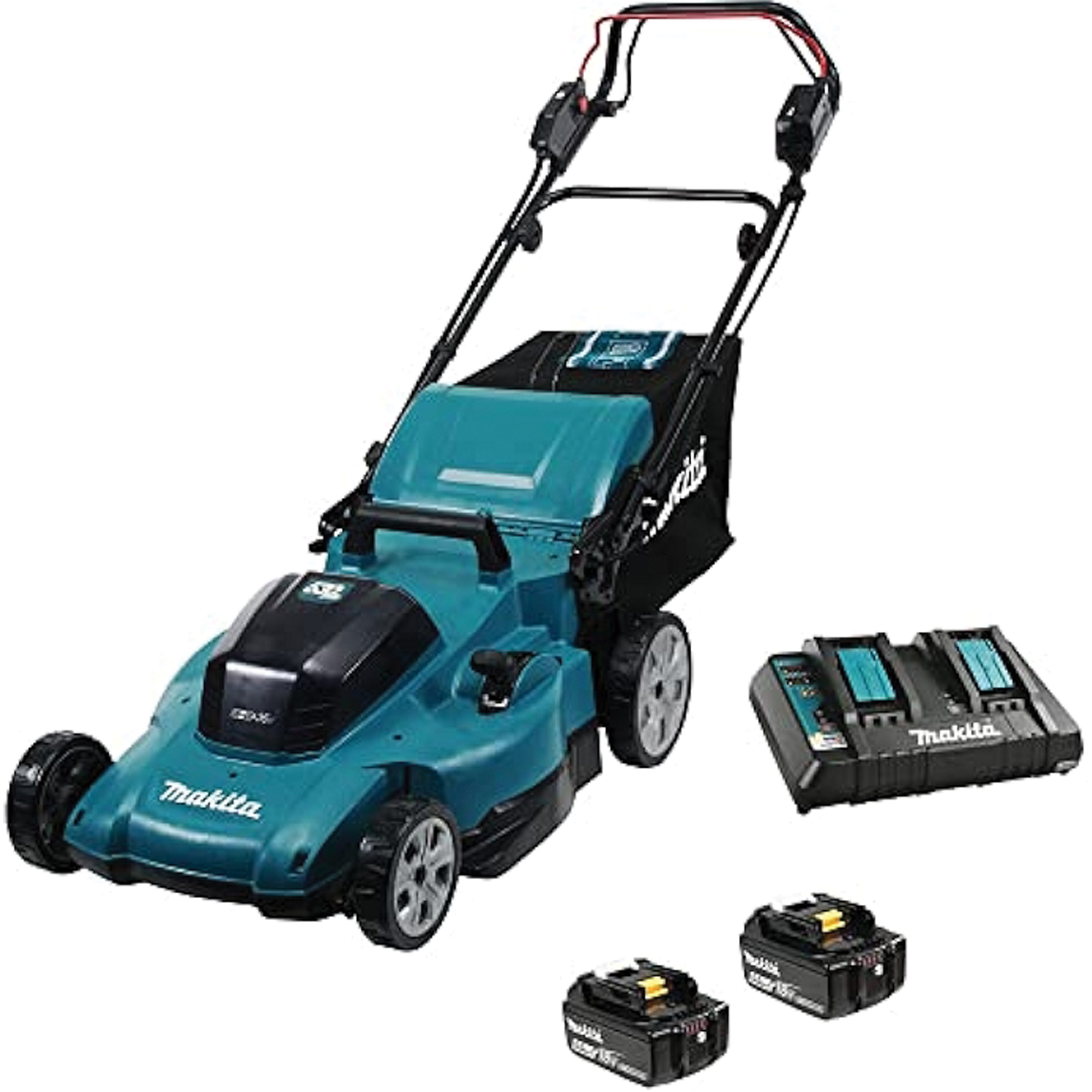 Ensemble de tondeuse LXT 36 V, Poussée automatique, À pile, Largeur de coupe 21"