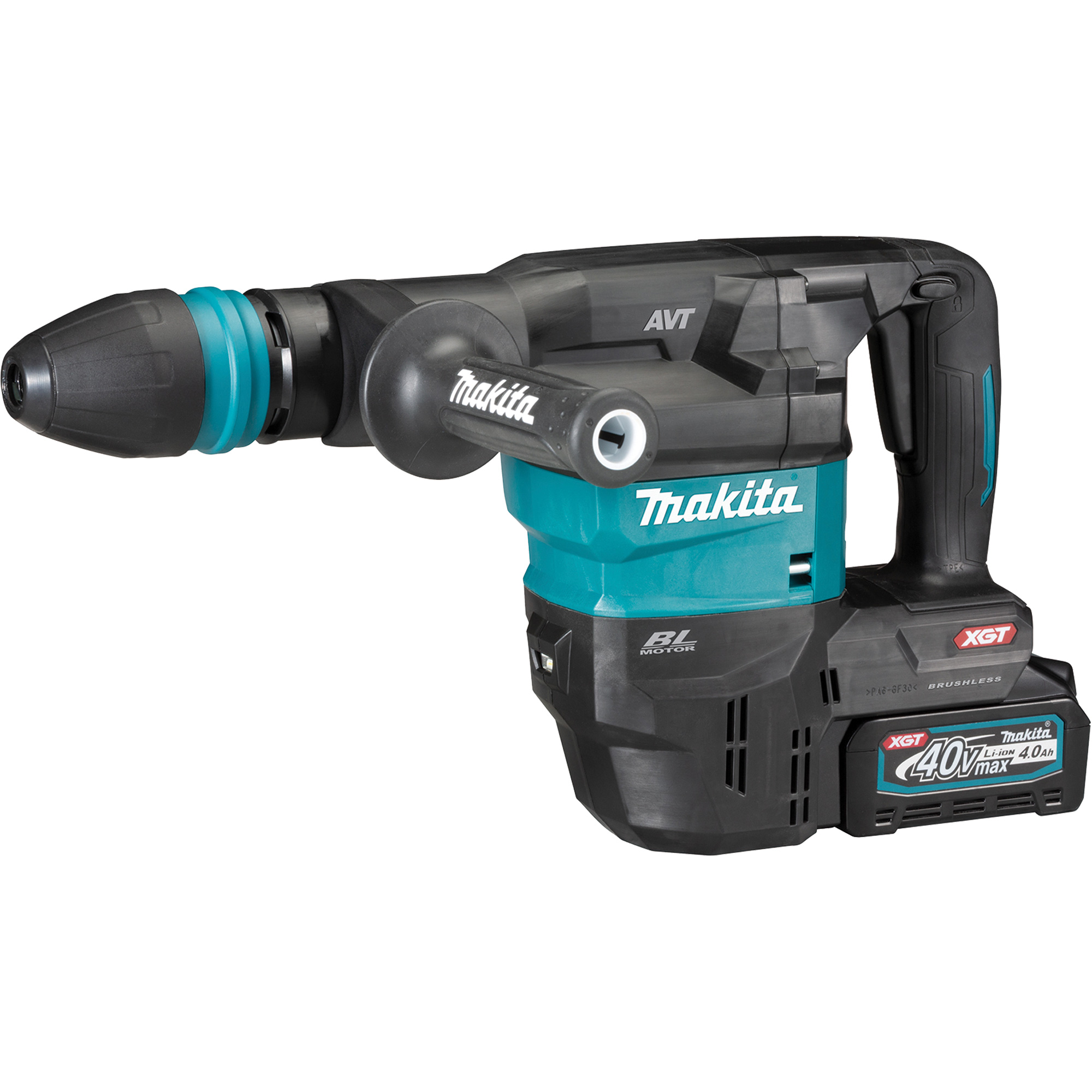 Trousse de marteau de démolition XGT SDS-MAX avec moteur sans balai et AWS, Lithium-ion, 40 V