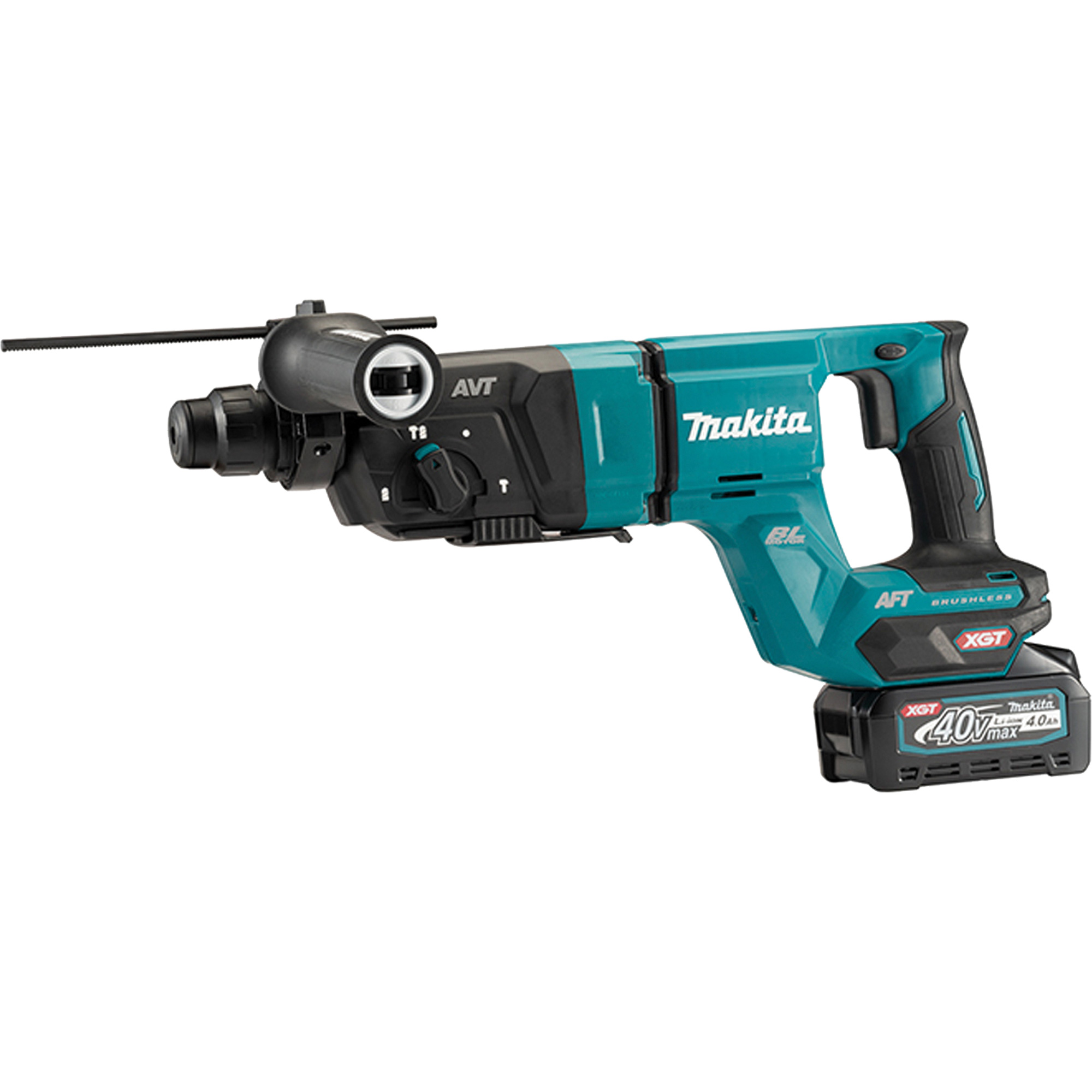 Marteau rotatif avec moteur sans balai XGT, 40 V, 1-1/8", 2 lb-pi, 0-980 tr/min