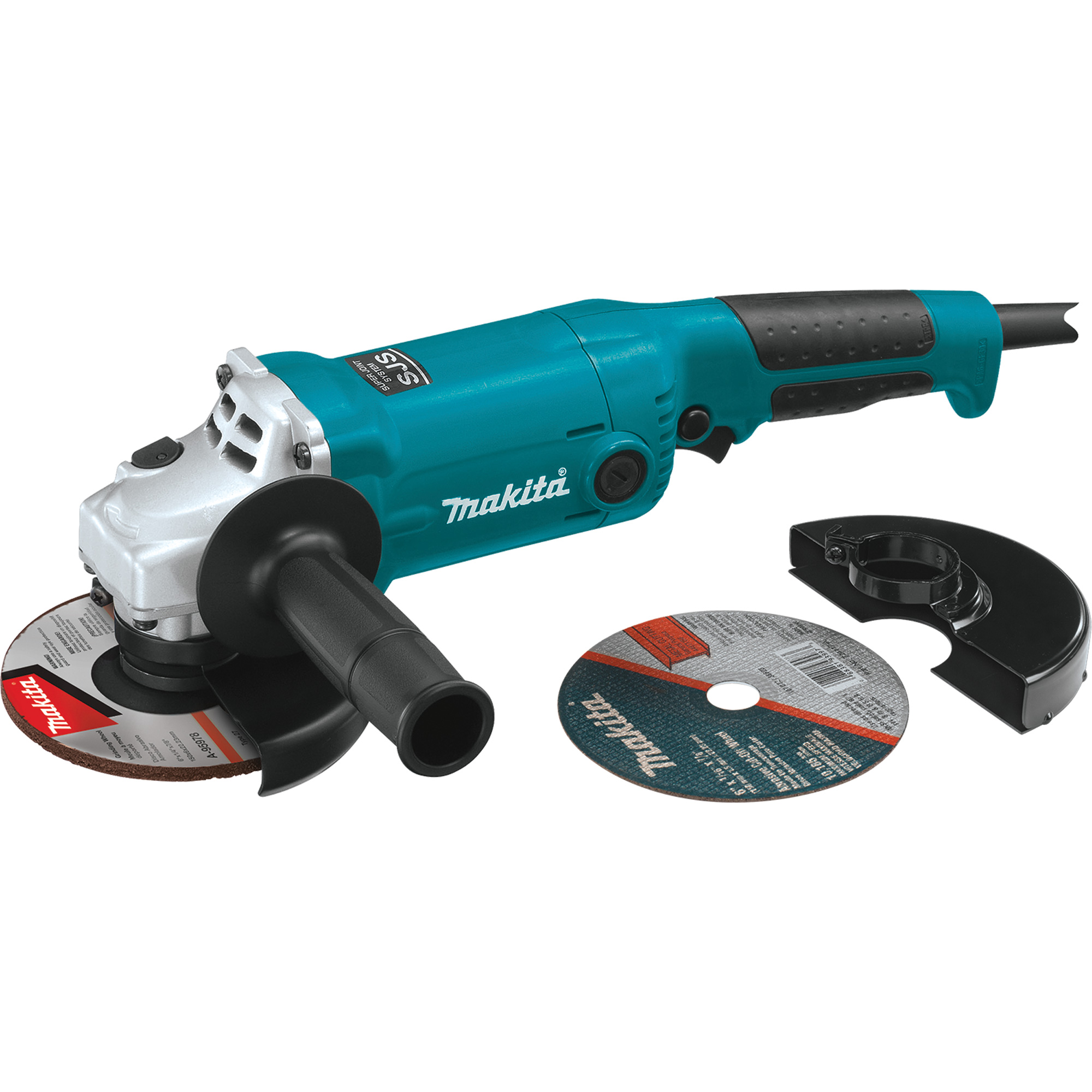 Meuleuse angulaire SJSMC avec frein électrique, 6", 10,5 A, 10000 Tr/min