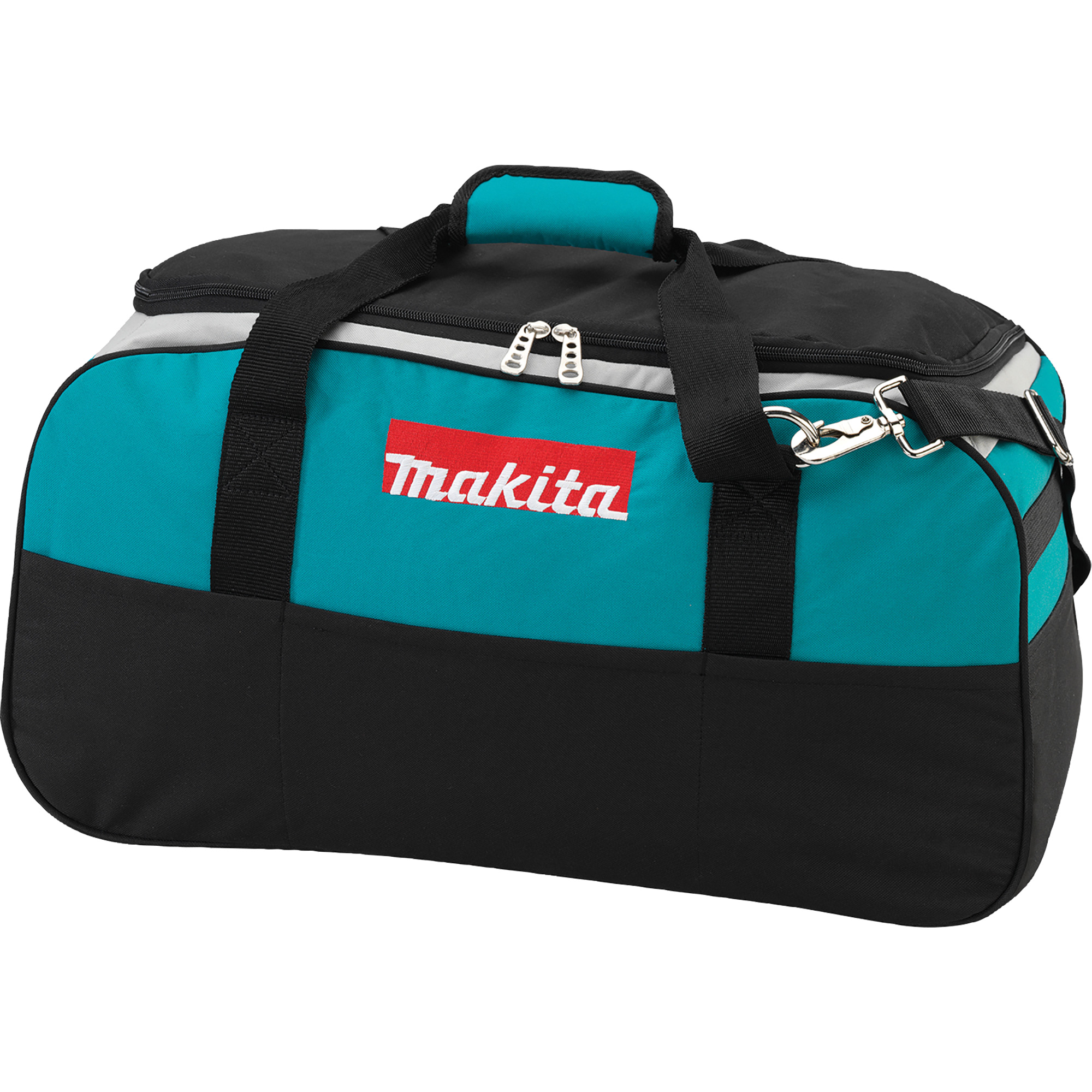 Sac à outils LXT, Nylon, 7 pochettes, Noir/Bleu