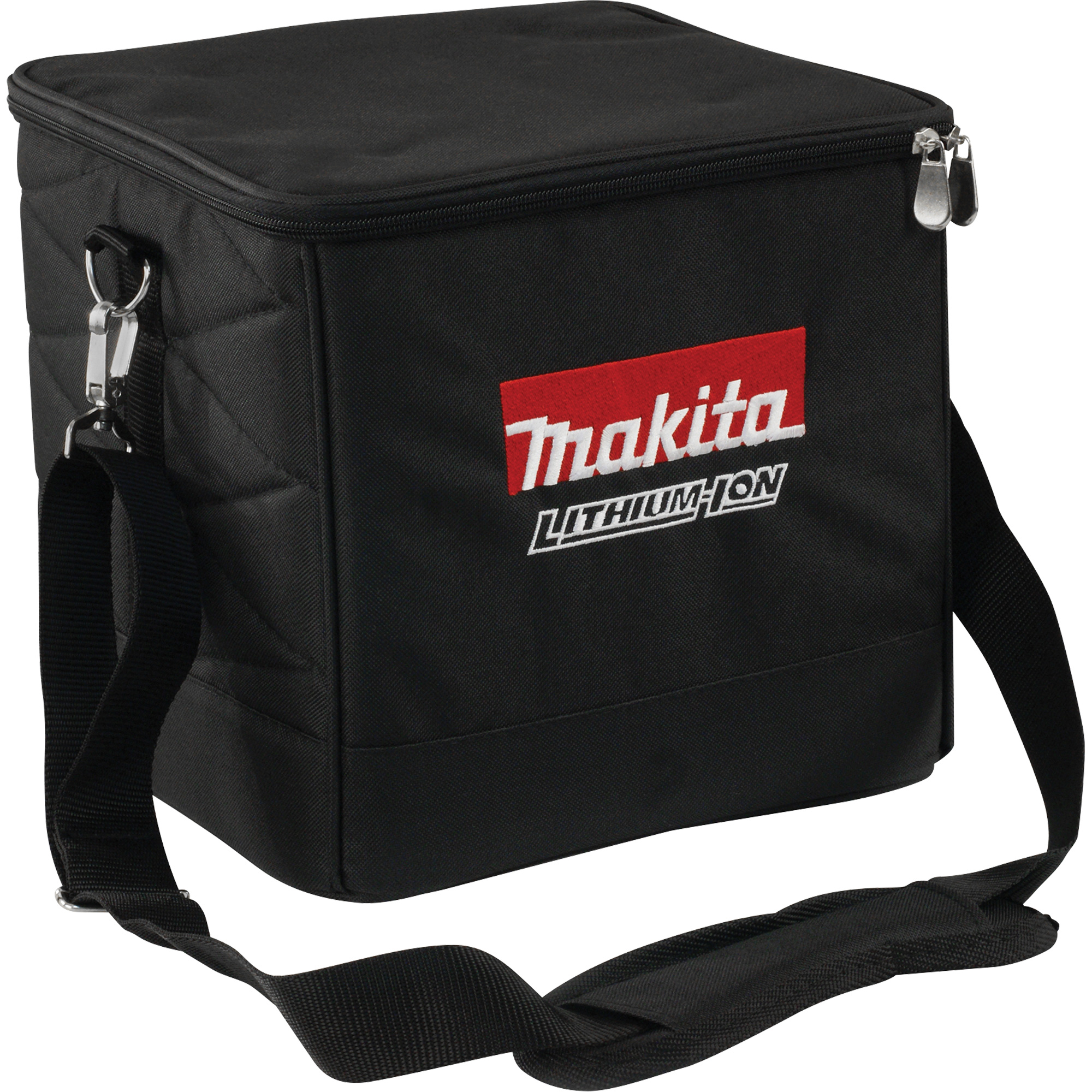 Sac pour assortiment sous-compact, Nylon, 2 pochettes, Noir