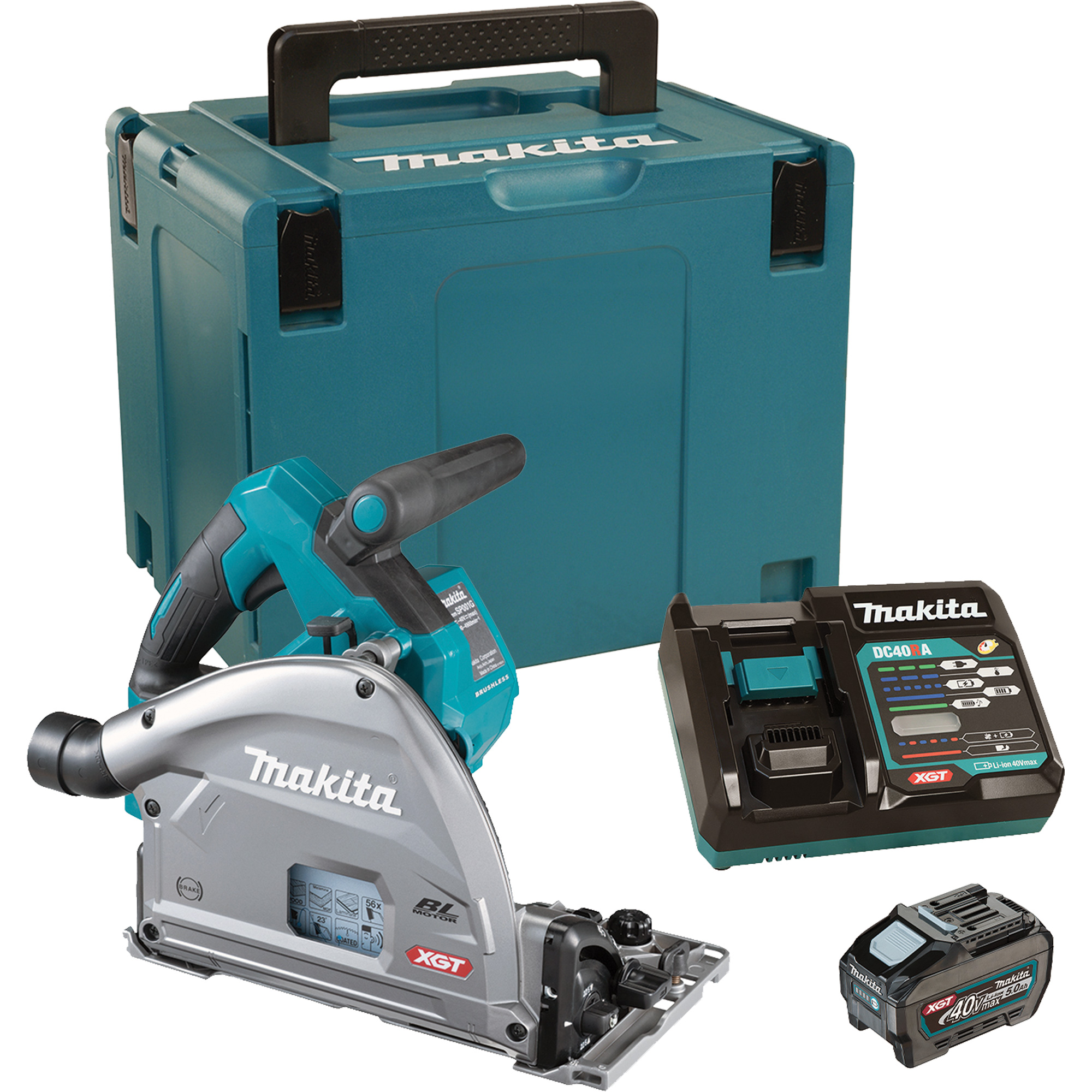 Scie circulaire à coupe plongeante avec moteur sans balai XGT BL, 6-1/2", 40 V