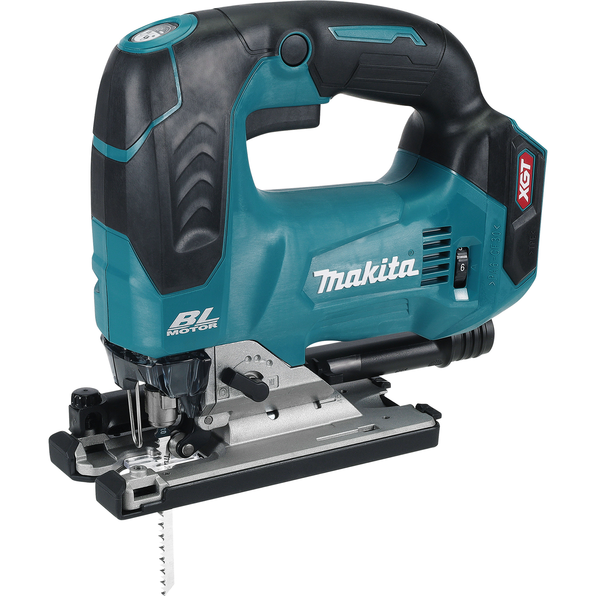 Scie sauteuse sans balais avec manche en D 40Vmax XGT (outil seulement), 40 V, Lithium-ion, 0 - 3500 coups/min, 1" Longueur de la course