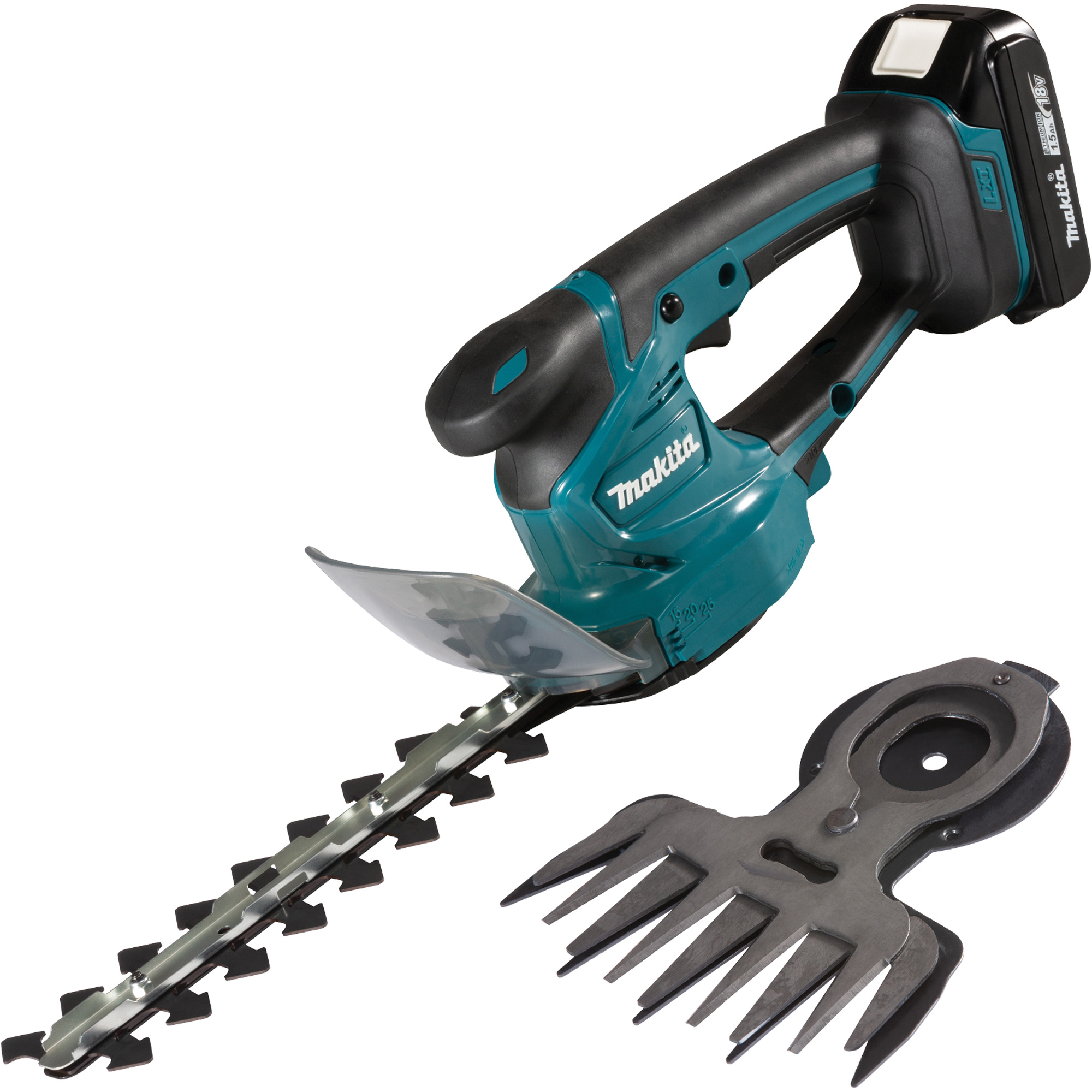 Taille-haies sans fil LXT avec accessoire cisaille à gazon, À pile, Largeur de la coupe 4,3125"