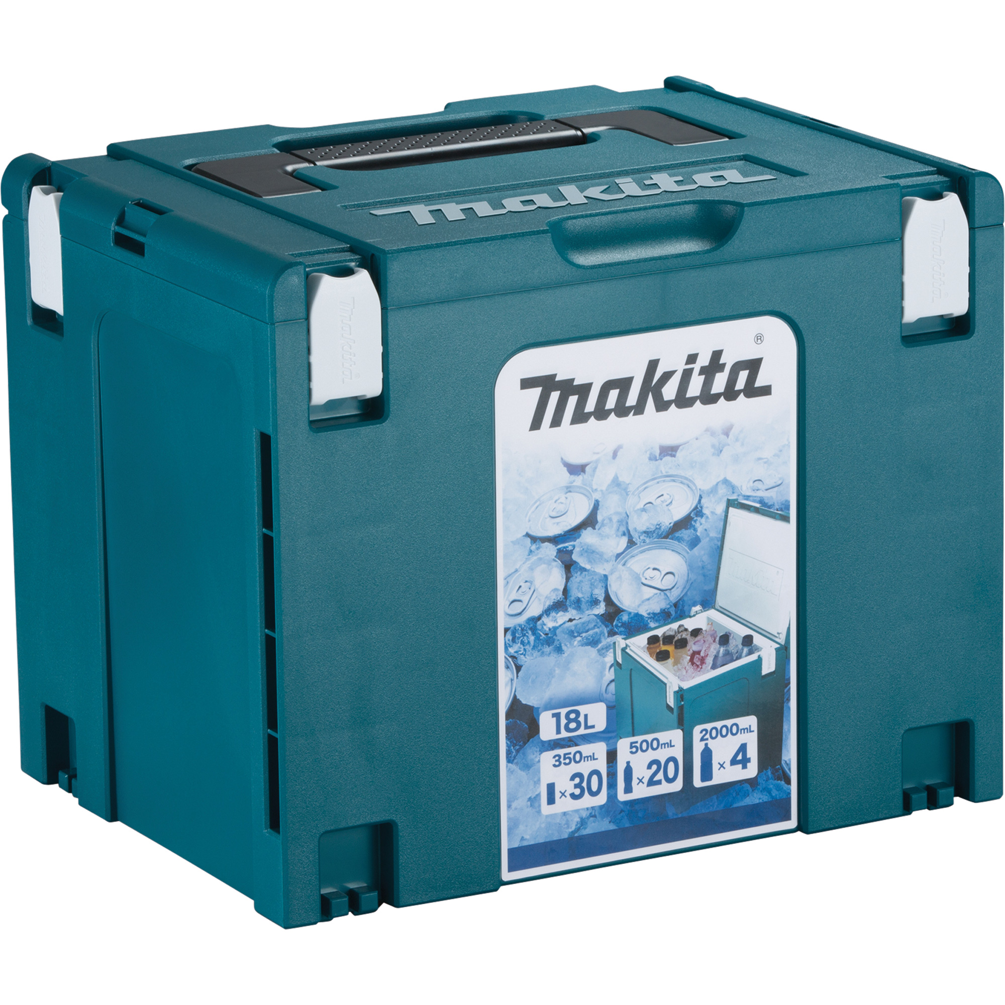 Très grande glacière thermique interverrouillable, 18 L/ 19 pintes / 4,75 gal. Capacité