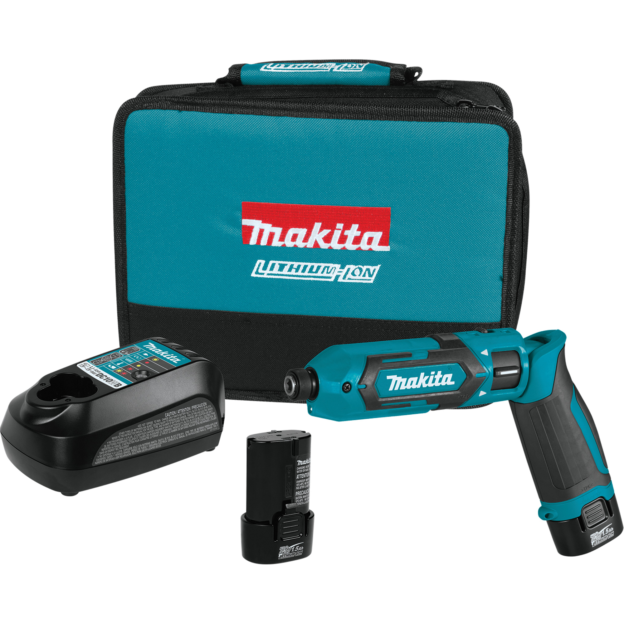 Trousse de tournevis à chocs, 1/4", 220 lb-po Couple max., 7,2 V, Lithium-ion