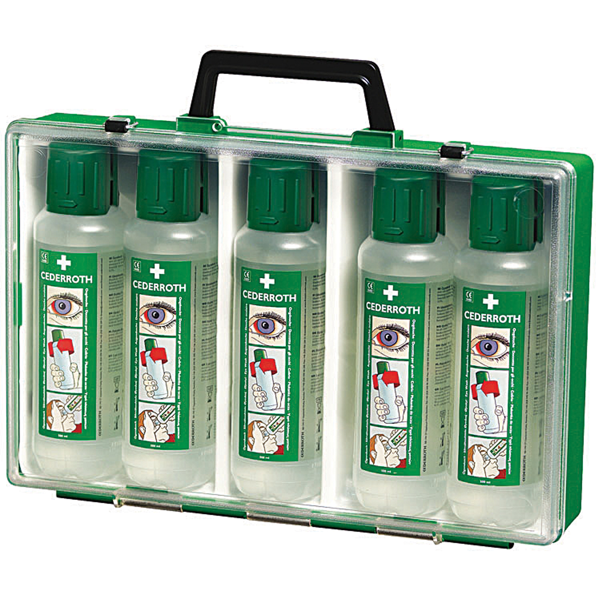 Mallette de transport pour douche oculaire, Portatif
